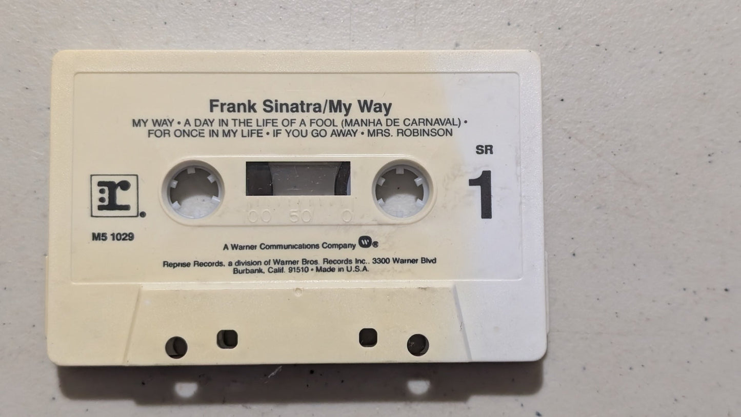 Frank Sinatra - My Way (Pop, Easy Listening, Cassette Tape, 1969)