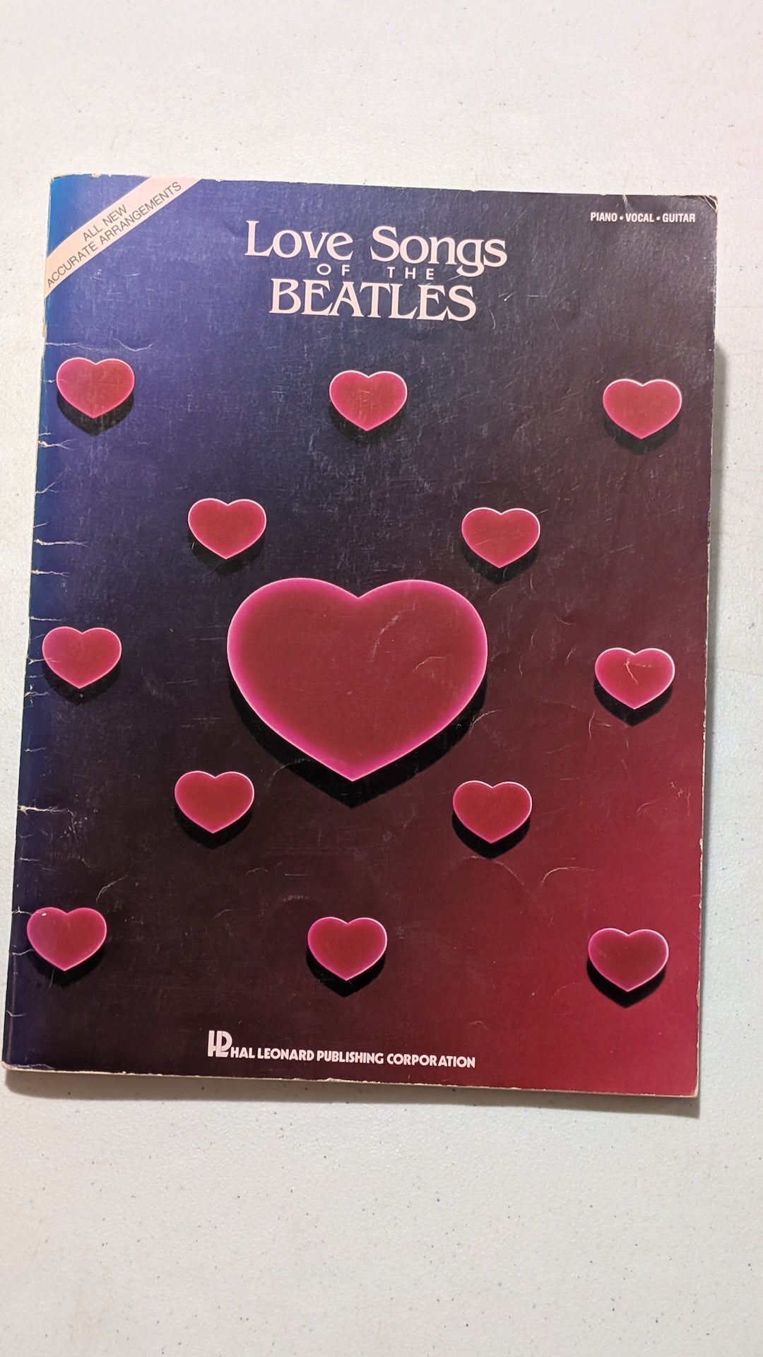 Love Songs of the Beatles by Hal Leonard Publishing Corporation (Songbook, 1983)