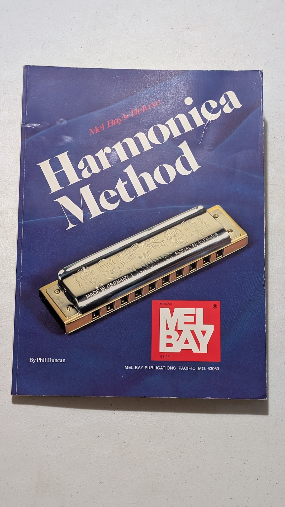 Mel Bay's Deluxe Harmonica Method by Phil Duncan (Music Instruction, 1987)
