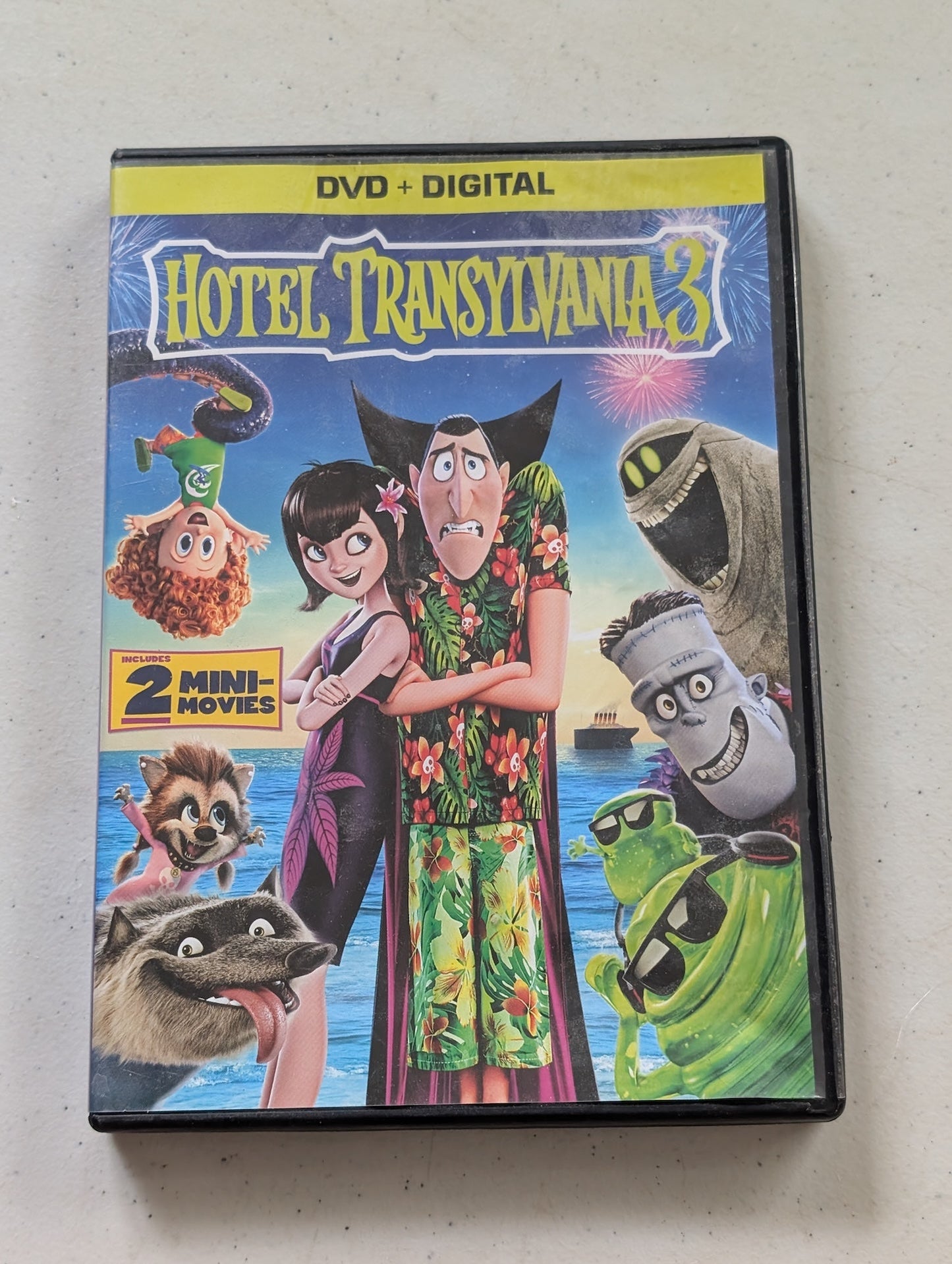 Hotel Transylvania 3: Summer Vacation (DVD + Digital, 2018, PG) Adam Sandler, Andy Samberg, Selena Gomez