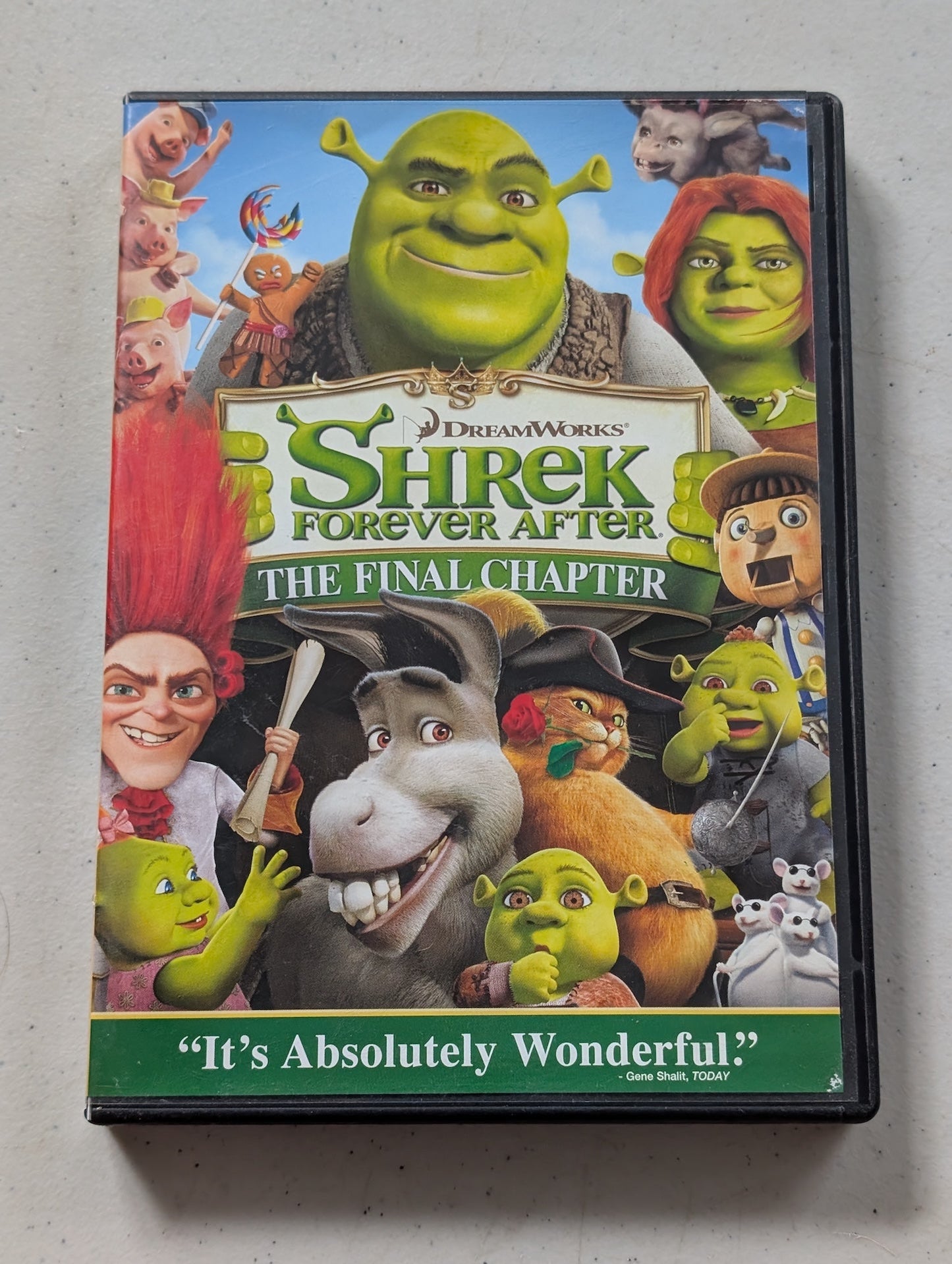 Shrek Forever After: The Final Chapter (DVD, 2010, PG) Mike Myers, Eddie Murphy, Cameron Diaz