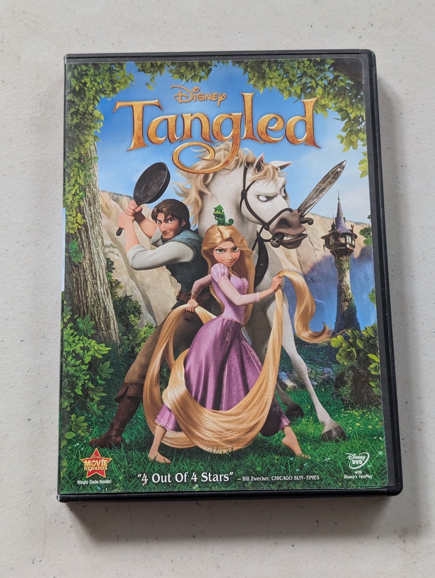 Tangled (DVD, 2010, PG) Mandy Moore, Zachary Levi, Donna Murphy