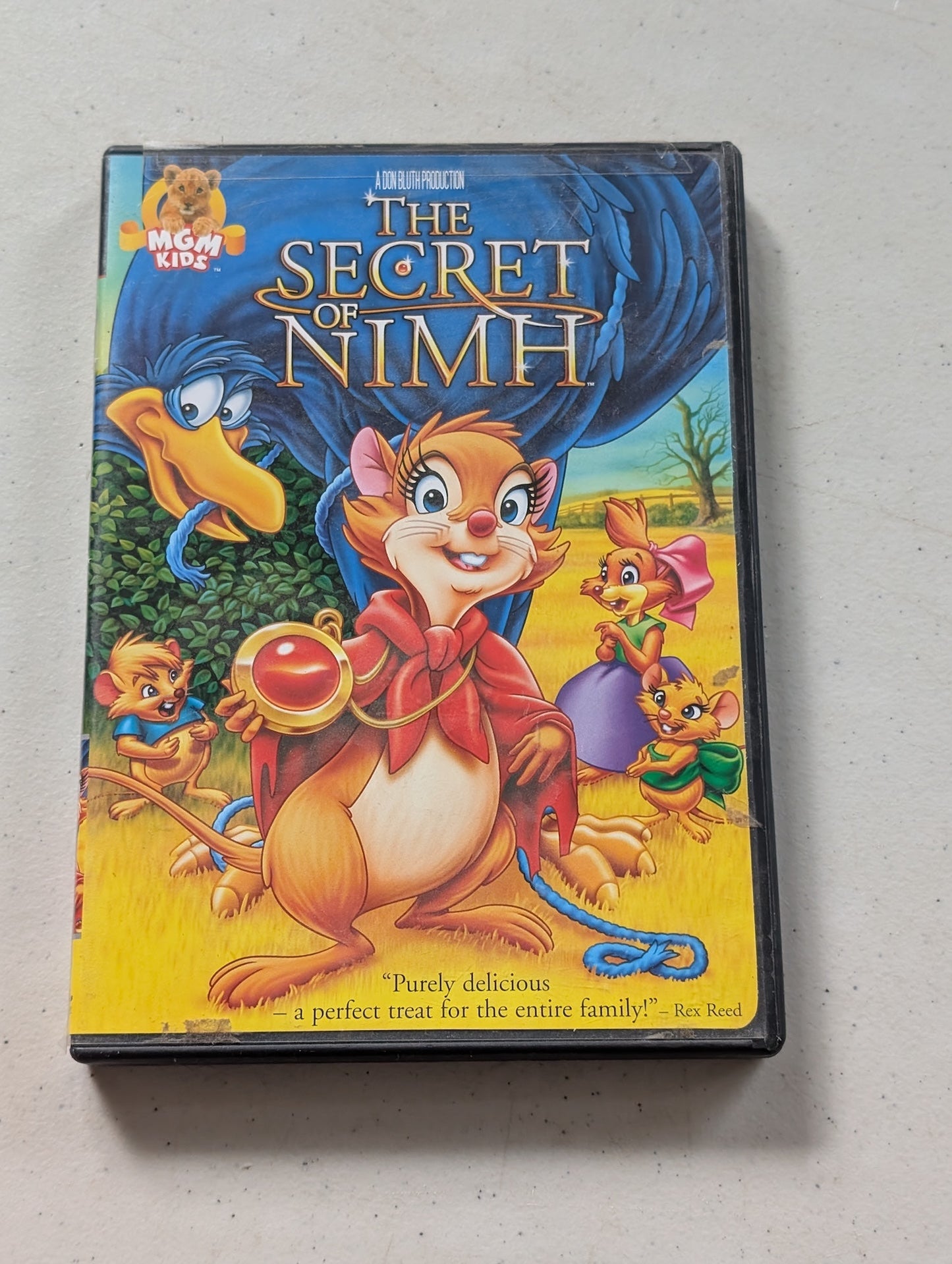 The Secret of NIMH (DVD, 1982, G) Elizabeth Hartman, Dom DeLuise, Derek Jacobi