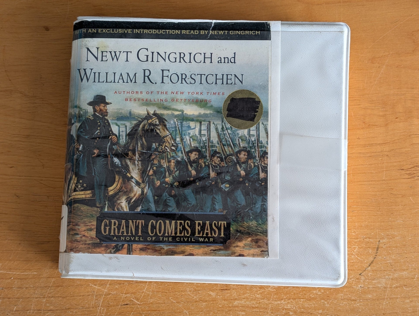Grant Comes East: A Novel of the Civil War by Newt Gingrich & William R. Forstchen (Alternate History, CD Audiobook, 2004, former library book)