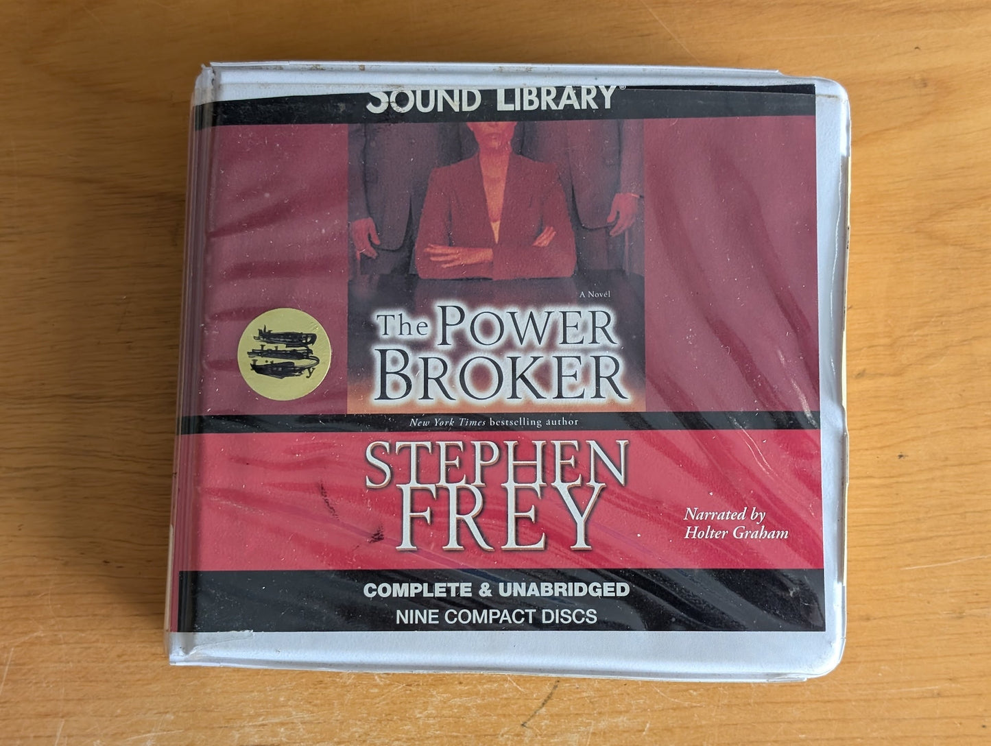 The Power Broker: A Novel by Stephen Frey (Thriller, Financial, CD Audiobook, 2005)
