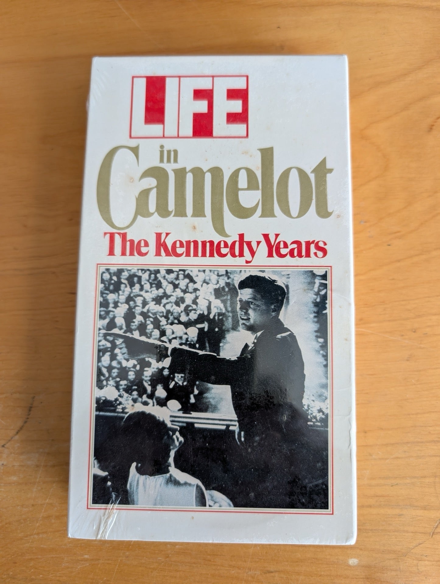 LIFE in Camelot: The Kennedy Years (VHS, 1988, Not Rated) John F. Kennedy (archival footage), LIFE in Camelot VHS, The Kennedy Years documentary, sealed JFK video, John F Kennedy tape, historical documentary VHS