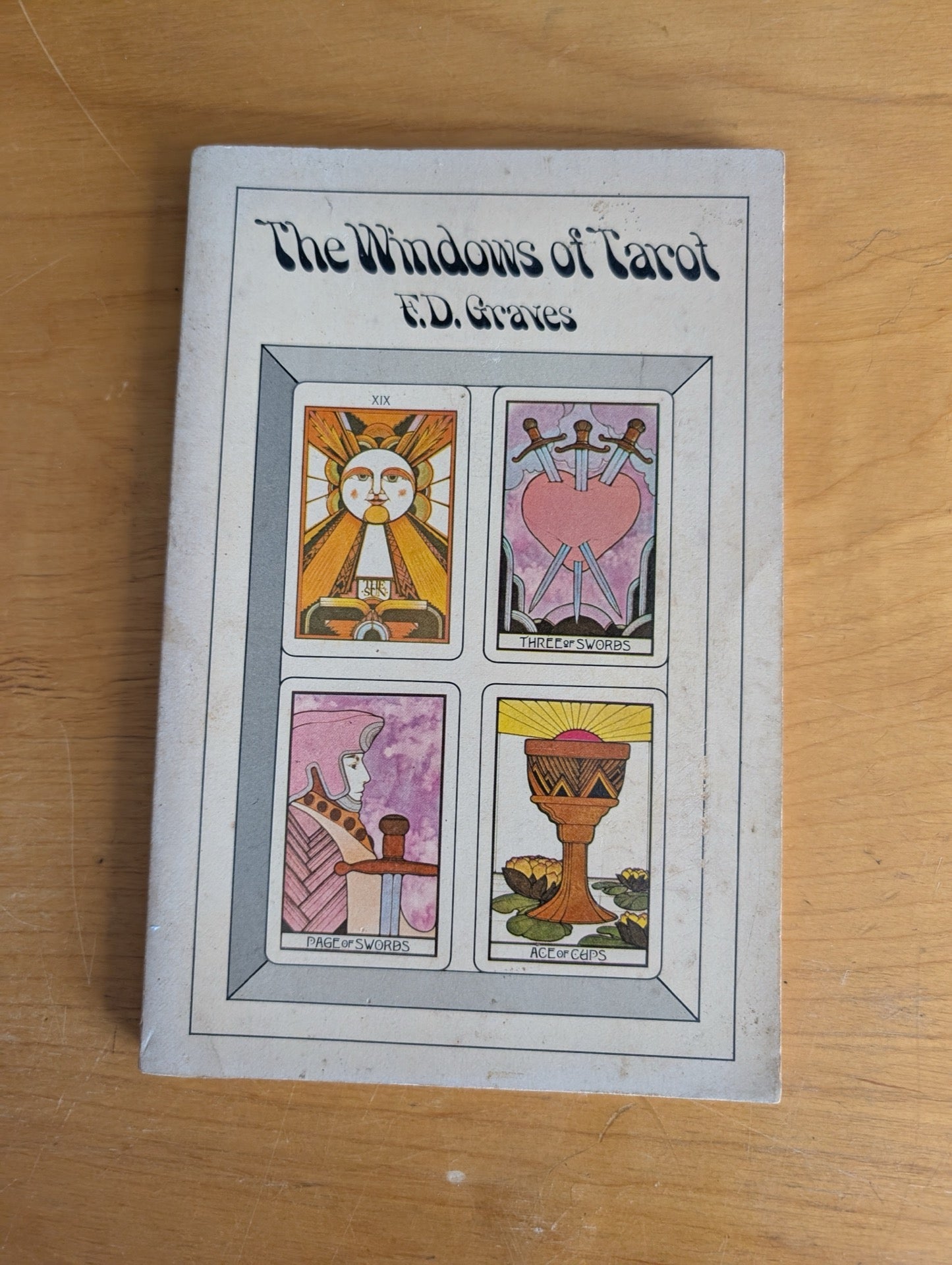 The Windows of Tarot by F.D. Graves (Occult, Esoterica, c. 1970s, tarot guide, F.D. Graves, Windows of Tarot, occult book, divination)