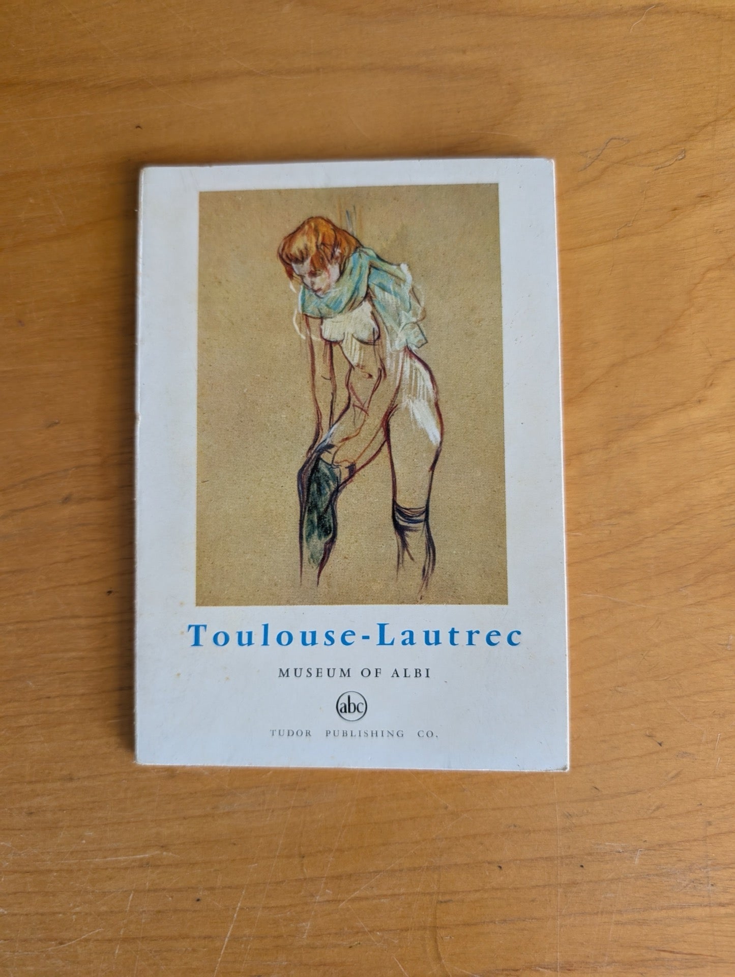 Toulouse-Lautrec: Museum of Albi by Tudor Publishing Co. (Art, Art History, c. 1954, Lautrec Albi, Tudor art book, French museum, art collection, artist biography)