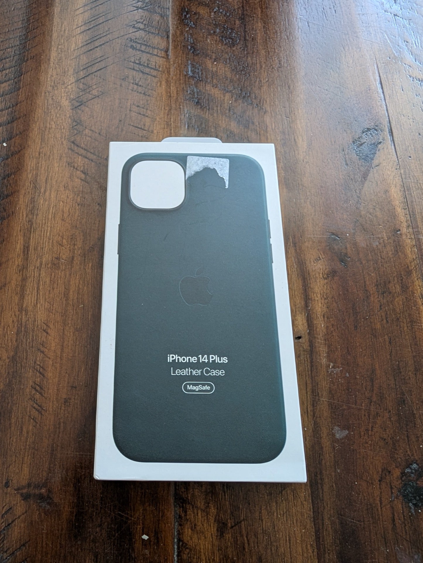 iPhone 14 Plus Leather Case with MagSafe from Apple - 2022 Cell Phone Accessories (Leather, Plastic Phone Case, Not Applicable, Black (Midnight or Ink), iPhone 14 Plus, Apple, leather case, MagSafe, official)