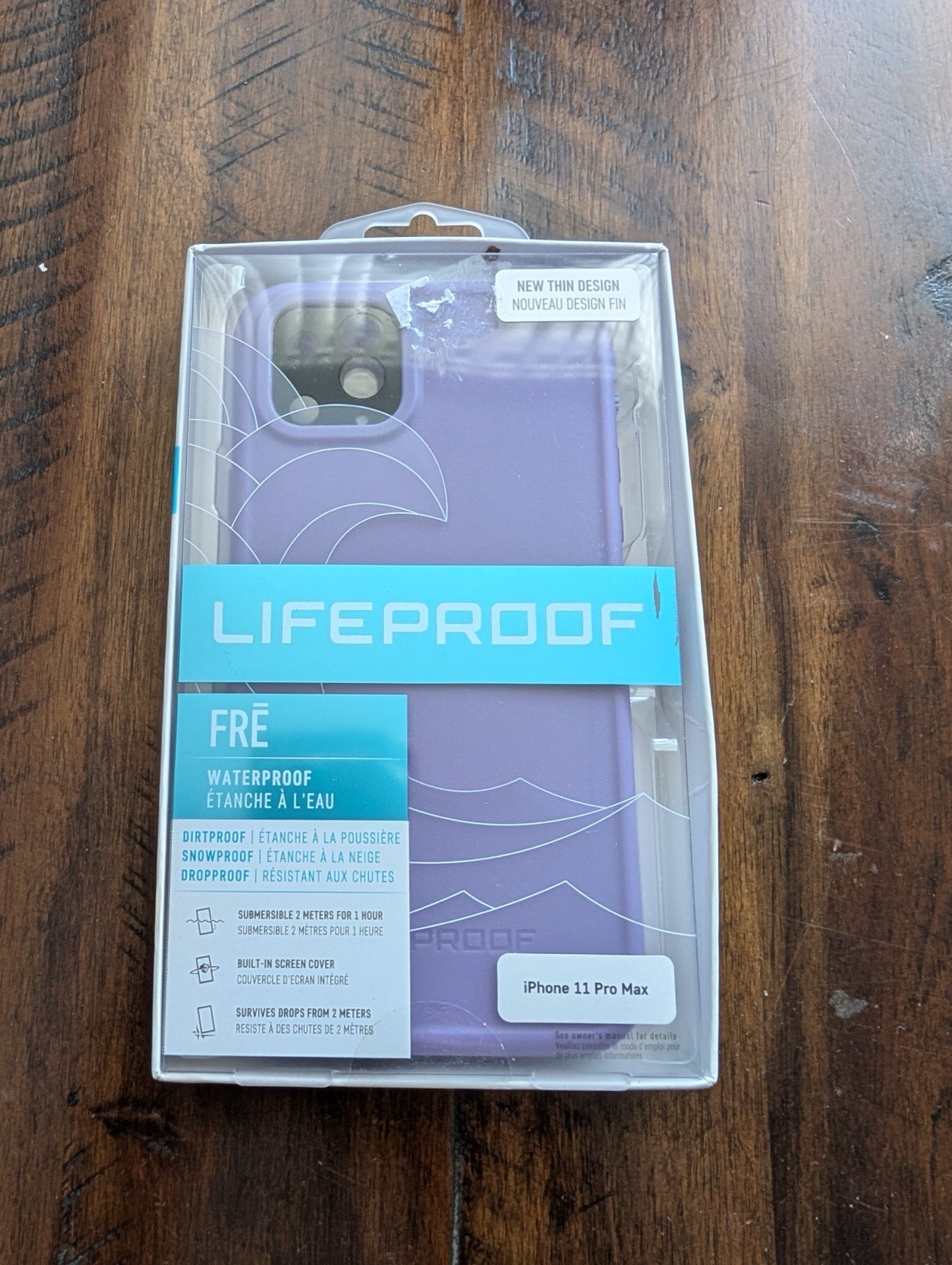 FRÄ Waterproof Case for iPhone 11 Pro Max from Lifeproof (an OtterBox brand) - 2019-2020 Cell Phone Accessories (Plastic, Rubber Phone Case, Not Applicable, Purple, Lifeproof, FRÄ, iPhone 11 Pro Max, waterproof, case)