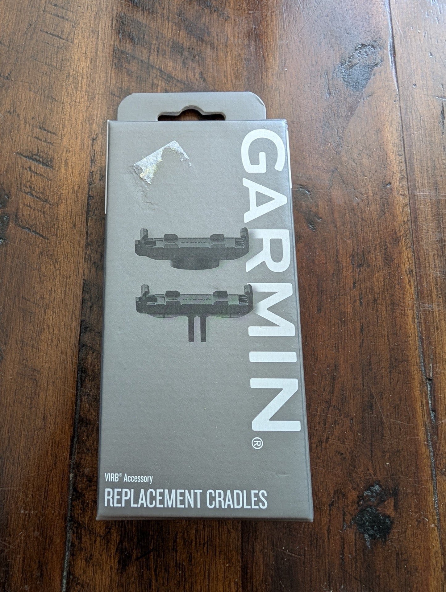 VIRB Replacement Cradles from Garmin - 2013-2015 Photography & Videography Accessories (Plastic Action Camera Accessory, Grey (box), Black (product), Garmin VIRB, cradle, mount, replacement, accessory)