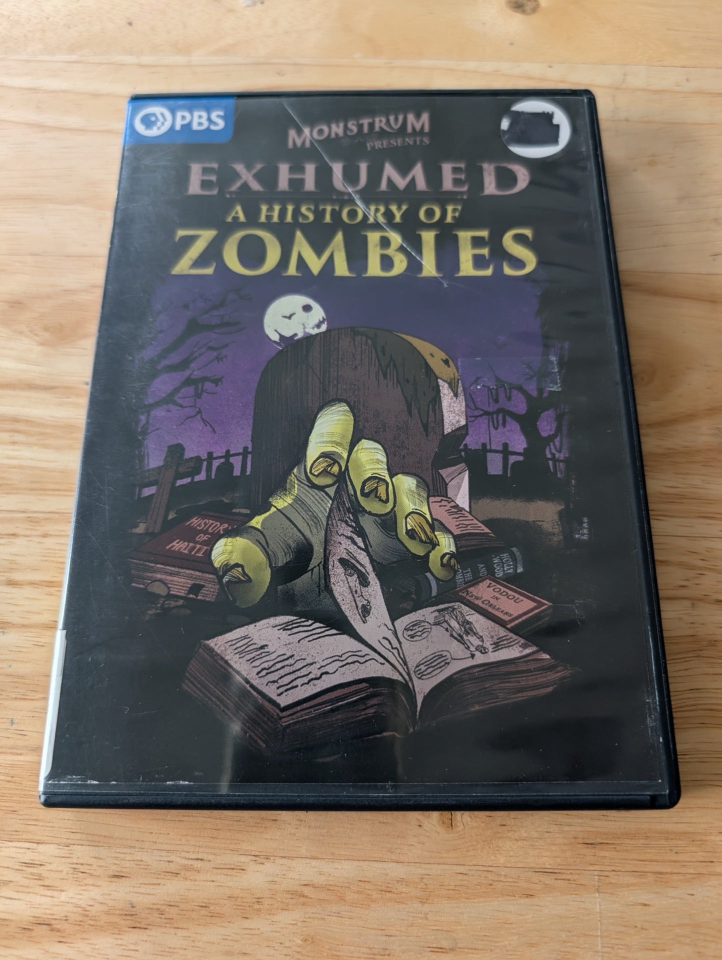 Exhumed: A History of Zombies (DVD, 2021, Not Rated) Dr. Emily Zarka (Host), Exhumed A History of Zombies, PBS Monstrum, zombie origins documentary, real zombies Haiti, Dr. Emily Zarka Monstrum