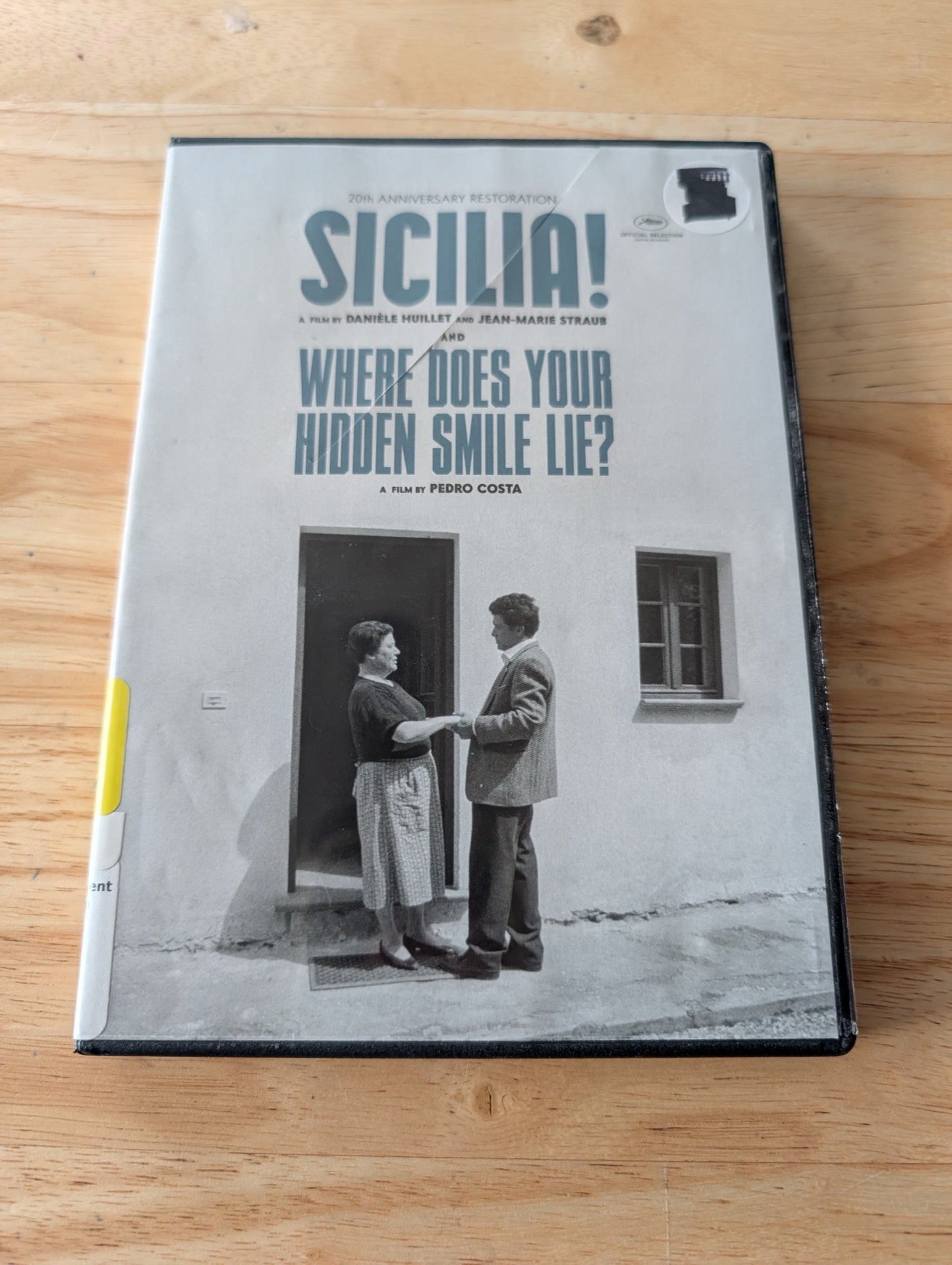 Sicilia! / Where Does Your Hidden Smile Lie? (DVD, 1999 / 2001, Not Rated) Gianni Buscarino (Sicilia!), Sicilia! Straub-Huillet, Where Does Your Hidden Smile Lie?, Pedro Costa documentary, film editing movie, European arthouse cinema