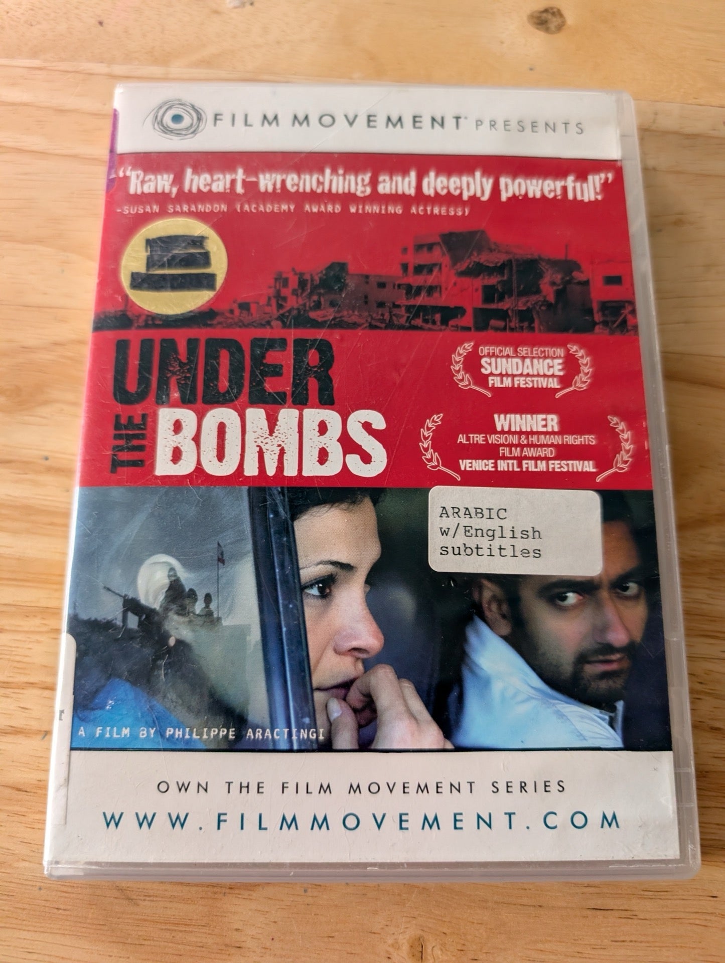 Under the Bombs (DVD, 2007, Not Rated) Nada Abou Farhat, Georges Khabbaz, Under the Bombs movie, Lebanese war film, Philippe Aractingi, 2006 Lebanon war, Nada Abou Farhat