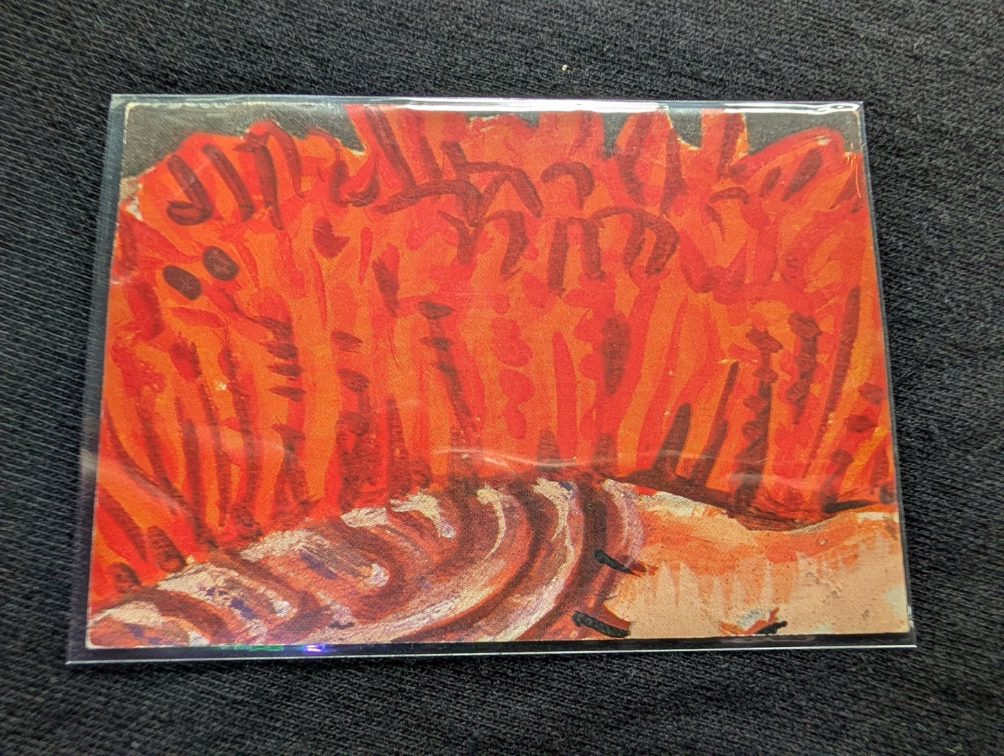 1986 GPK OS3 88a Dinah Saur & 88b Farrah Fossil Vintage Topps Card Pair