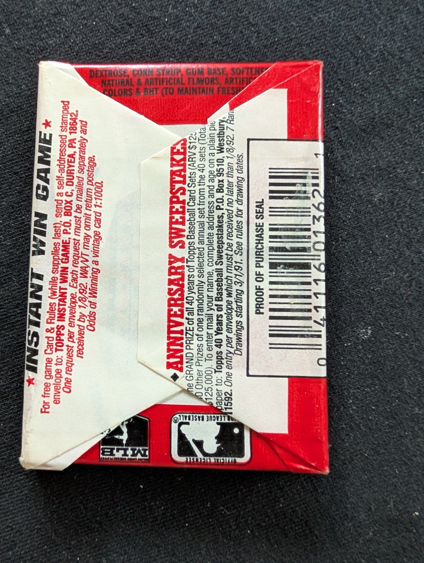 8 Sealed 1991 Topps Baseball Wax Packs - Pitch Back to the 90s!
