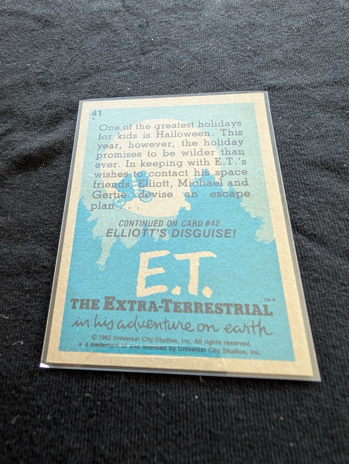 Lot of 14 Vintage 1982 Topps E.T. The Extra-Terrestrial Movie Trading Cards