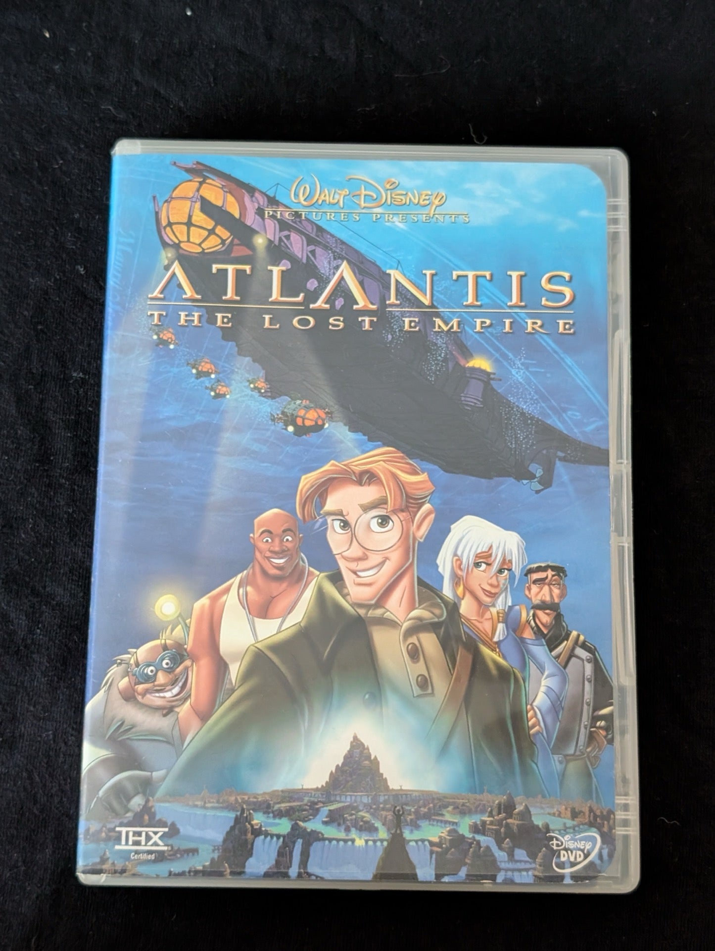 Atlantis: The Lost Empire (DVD, 2001) Disney Animated Movie - THX Certified
