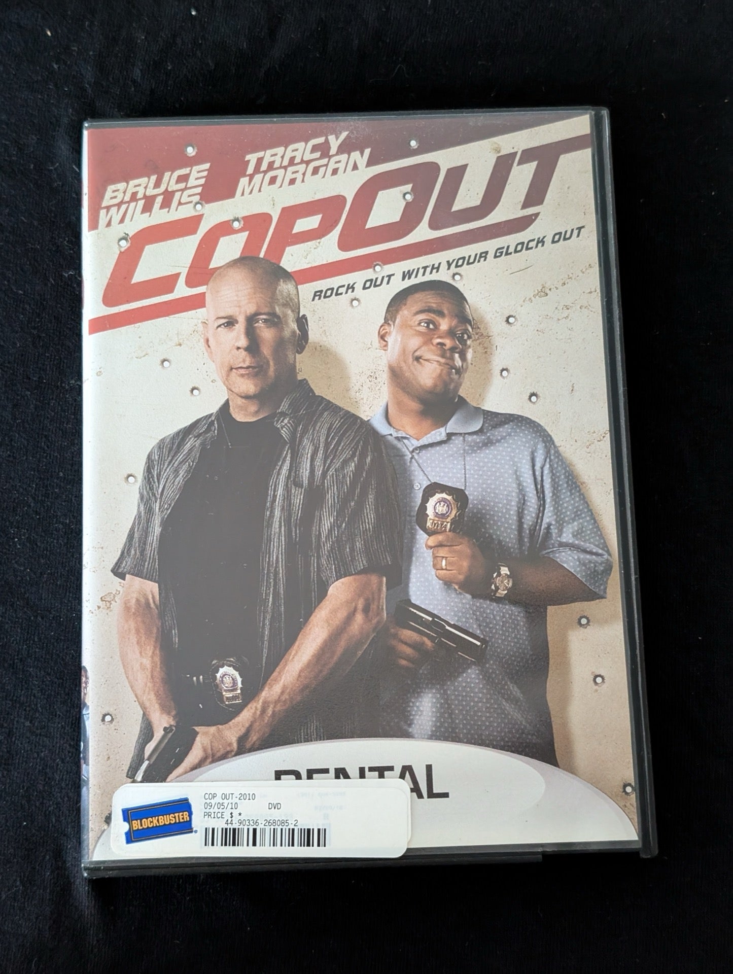 Cop Out (DVD, 2010) Bruce Willis, Tracy Morgan - Ex-Blockbuster Rental