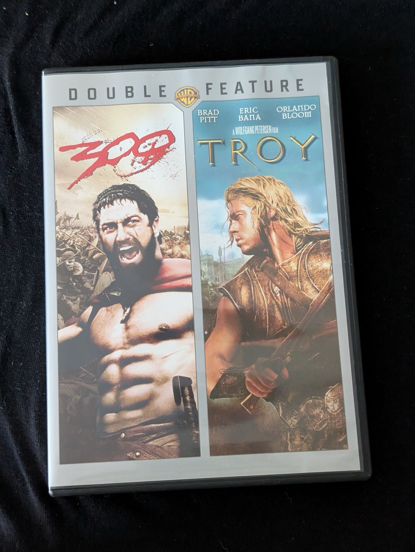 300 / Troy DVD Double Feature - Gerard Butler, Brad Pitt - Epic Action