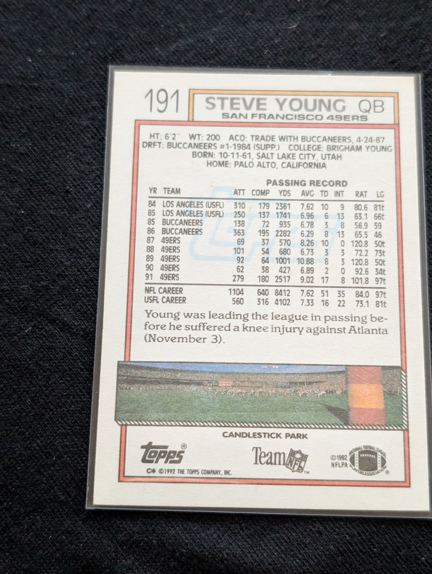Steve Young HOF 49ers Legend Lot (3) 1990 Topps Action Packed 1991 Pro Line