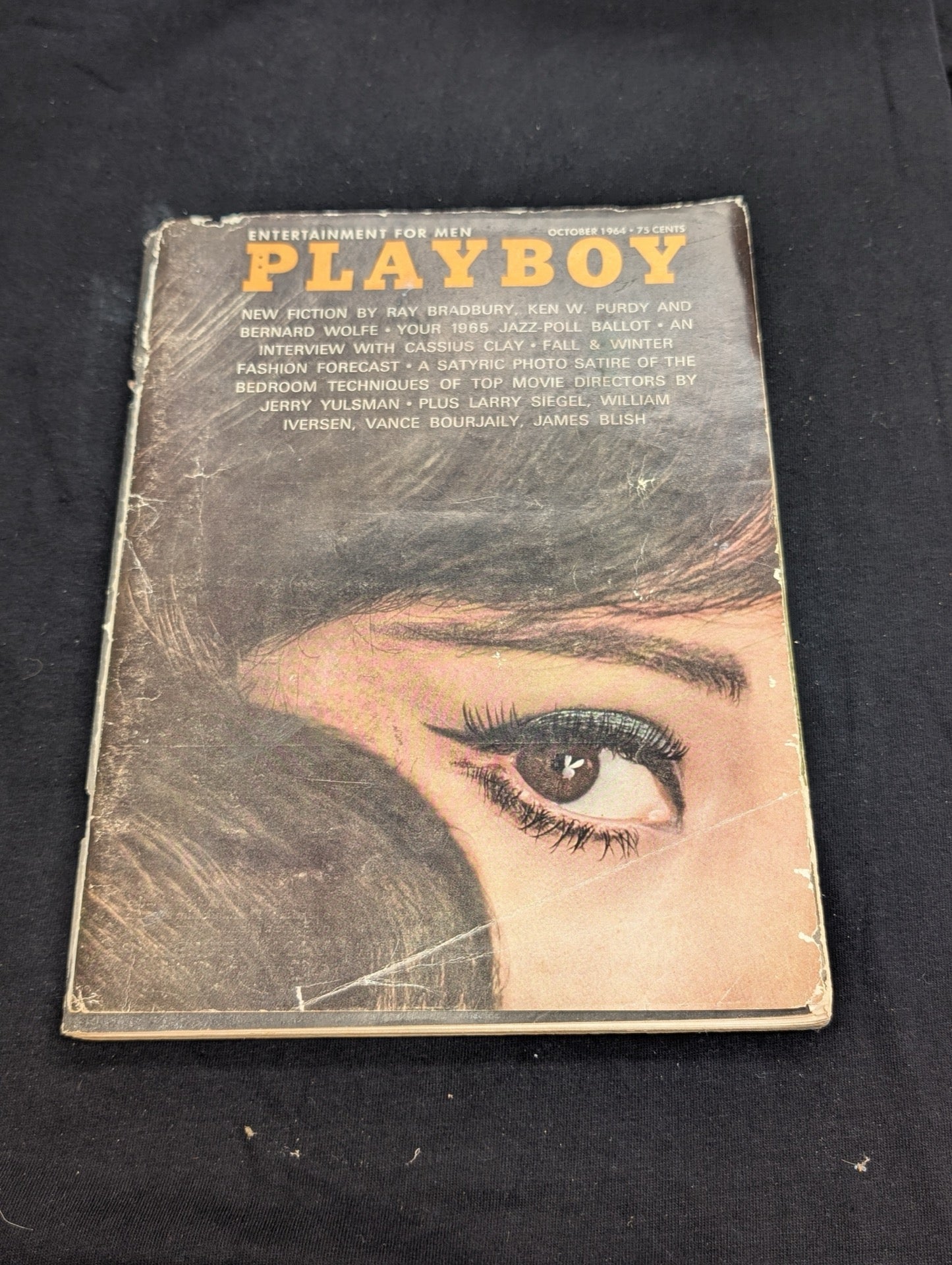 Vintage Playboy Magazine October 1964 - Muhammad Ali (Cassius Clay) Interview