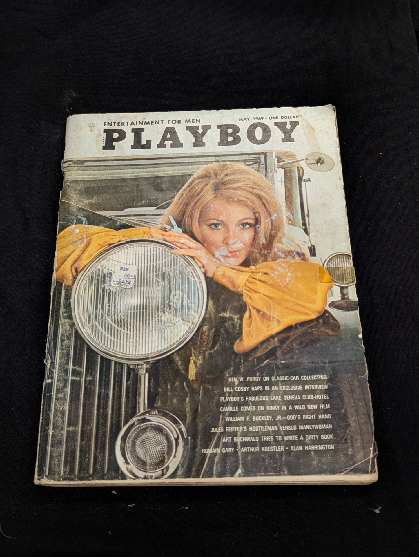 Vintage Playboy Magazine May 1969 - Bill Cosby Interview - Arthur Koestler