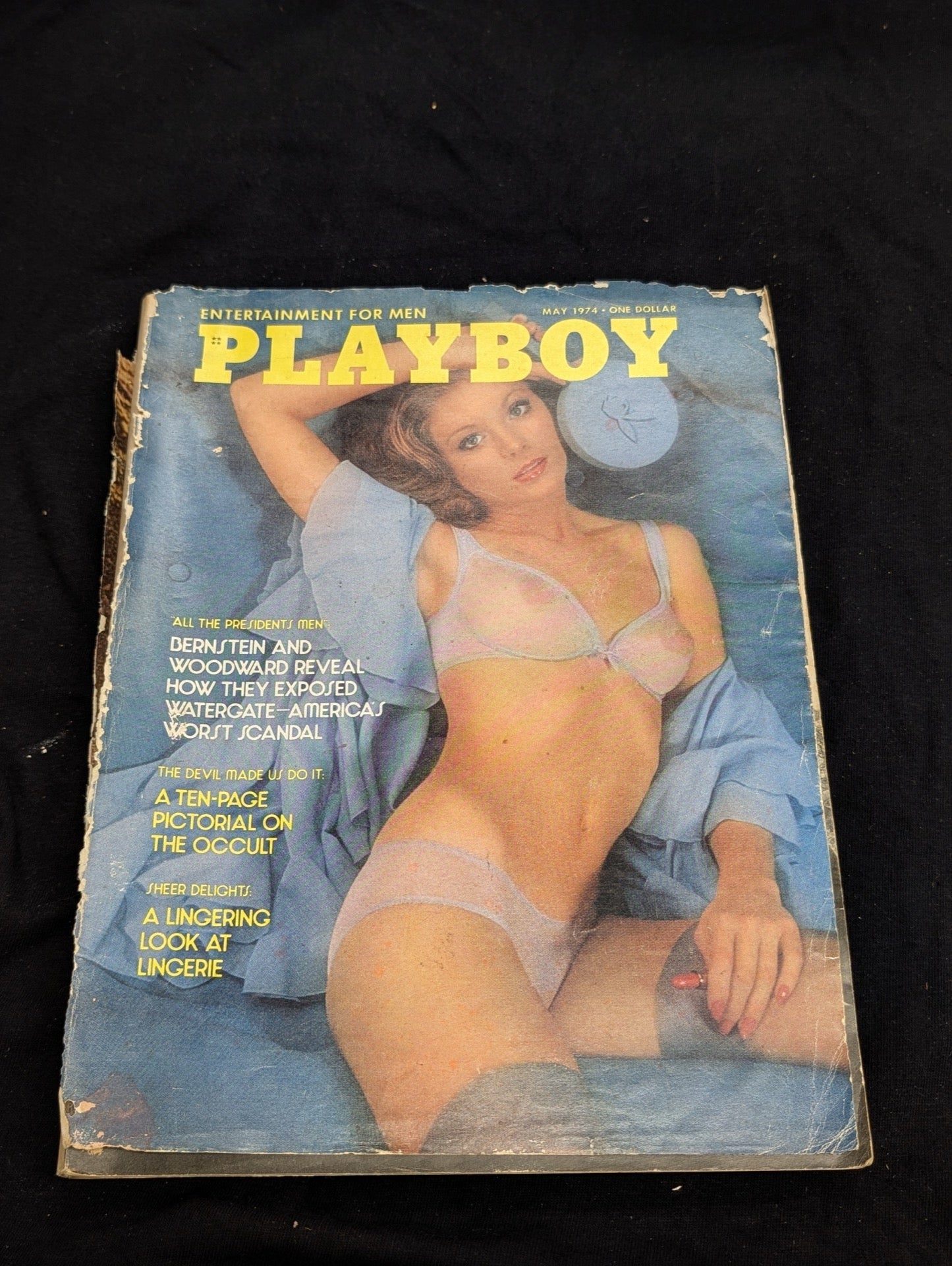 Vintage Playboy Magazine May 1974 - Watergate Revealed - Occult Pictorial