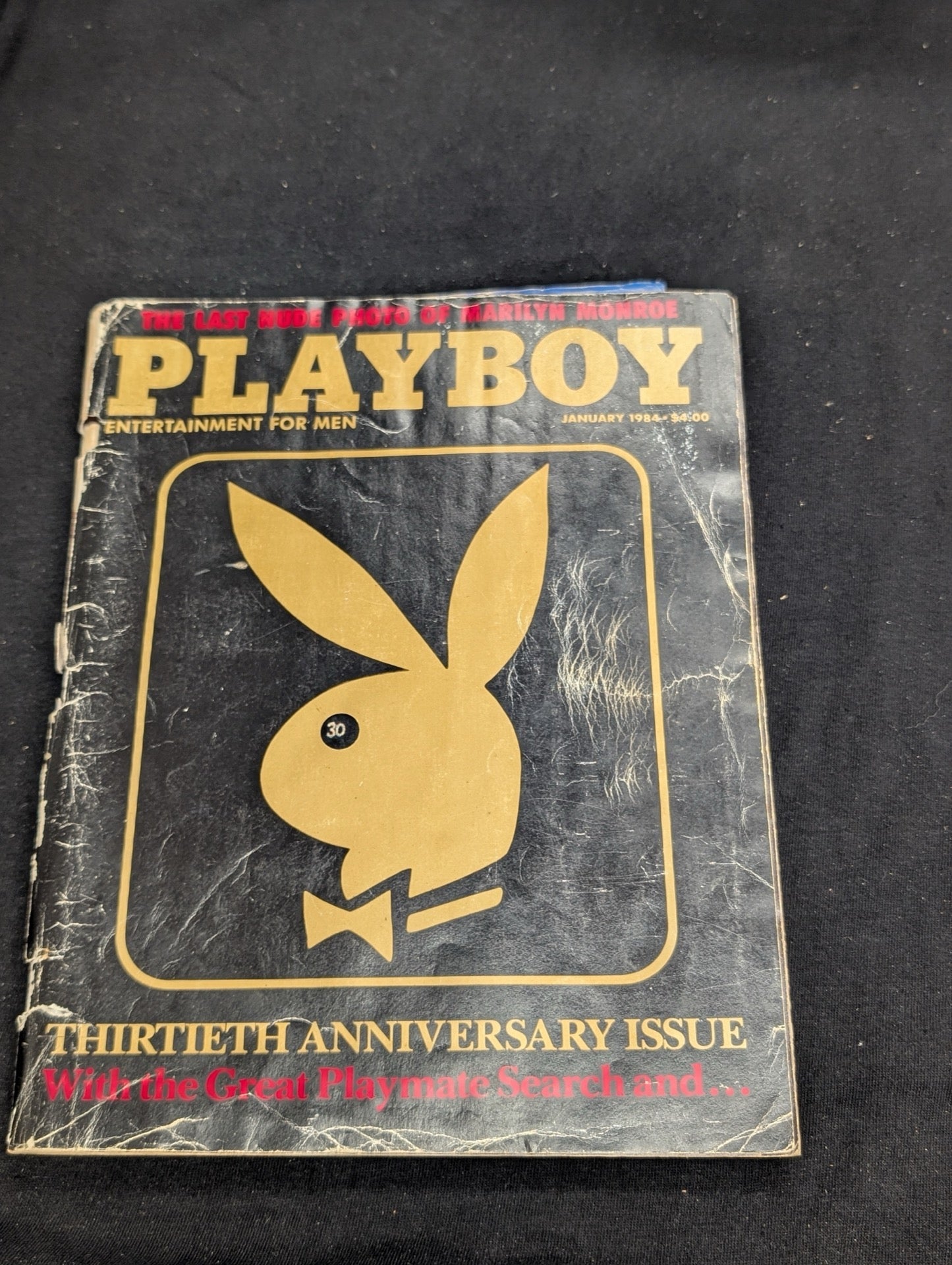 Playboy Magazine January 1984 30th Anniversary Marilyn Monroe