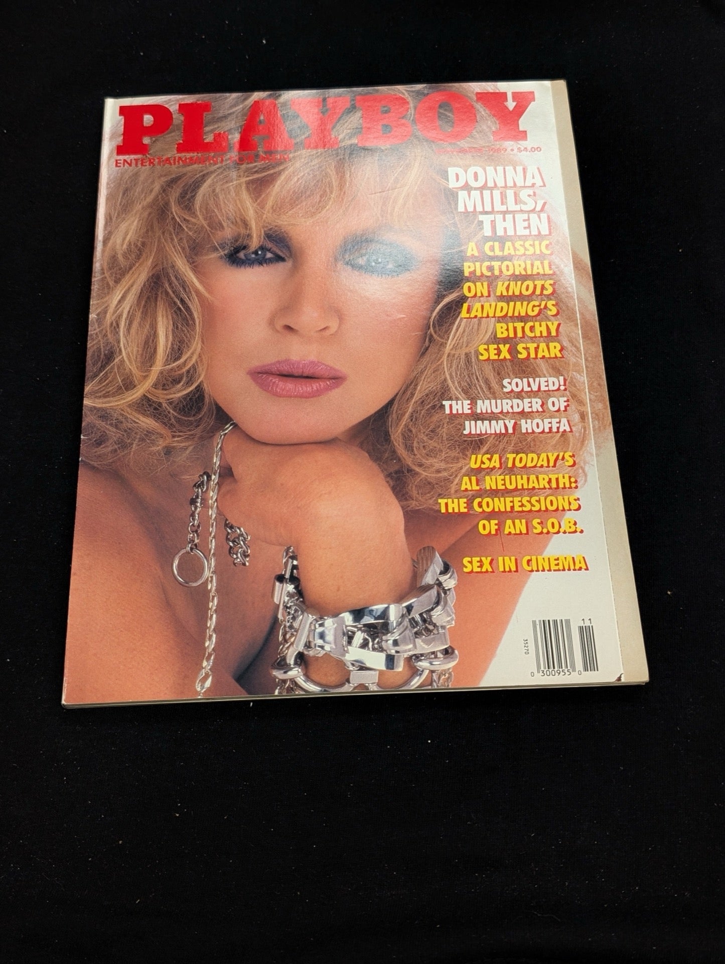 Playboy Magazine November 1989 Donna Mills Cover (Copy 2)