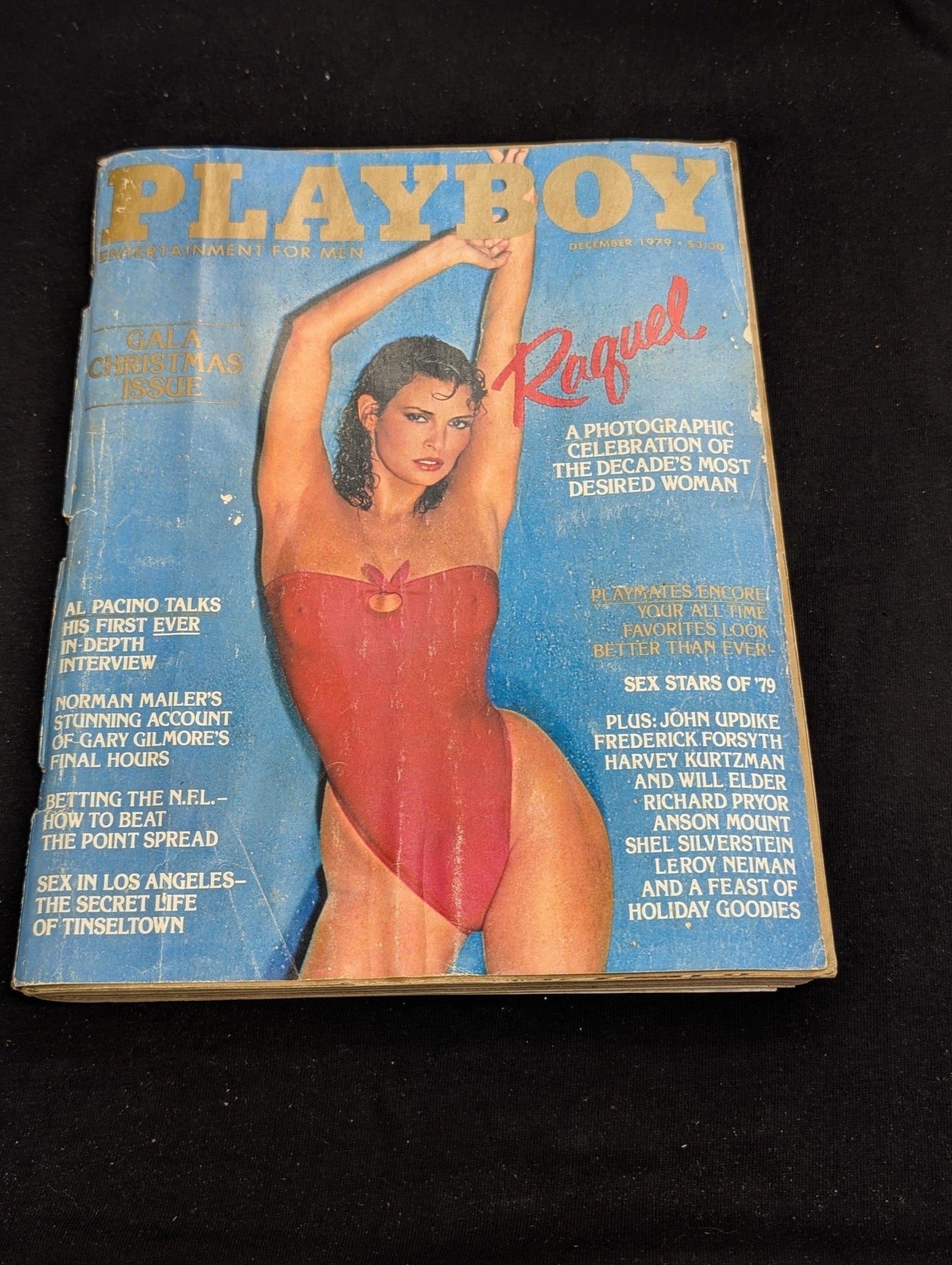 Playboy Magazine December 1979 Raquel Welch Cover Al Pacino Interview