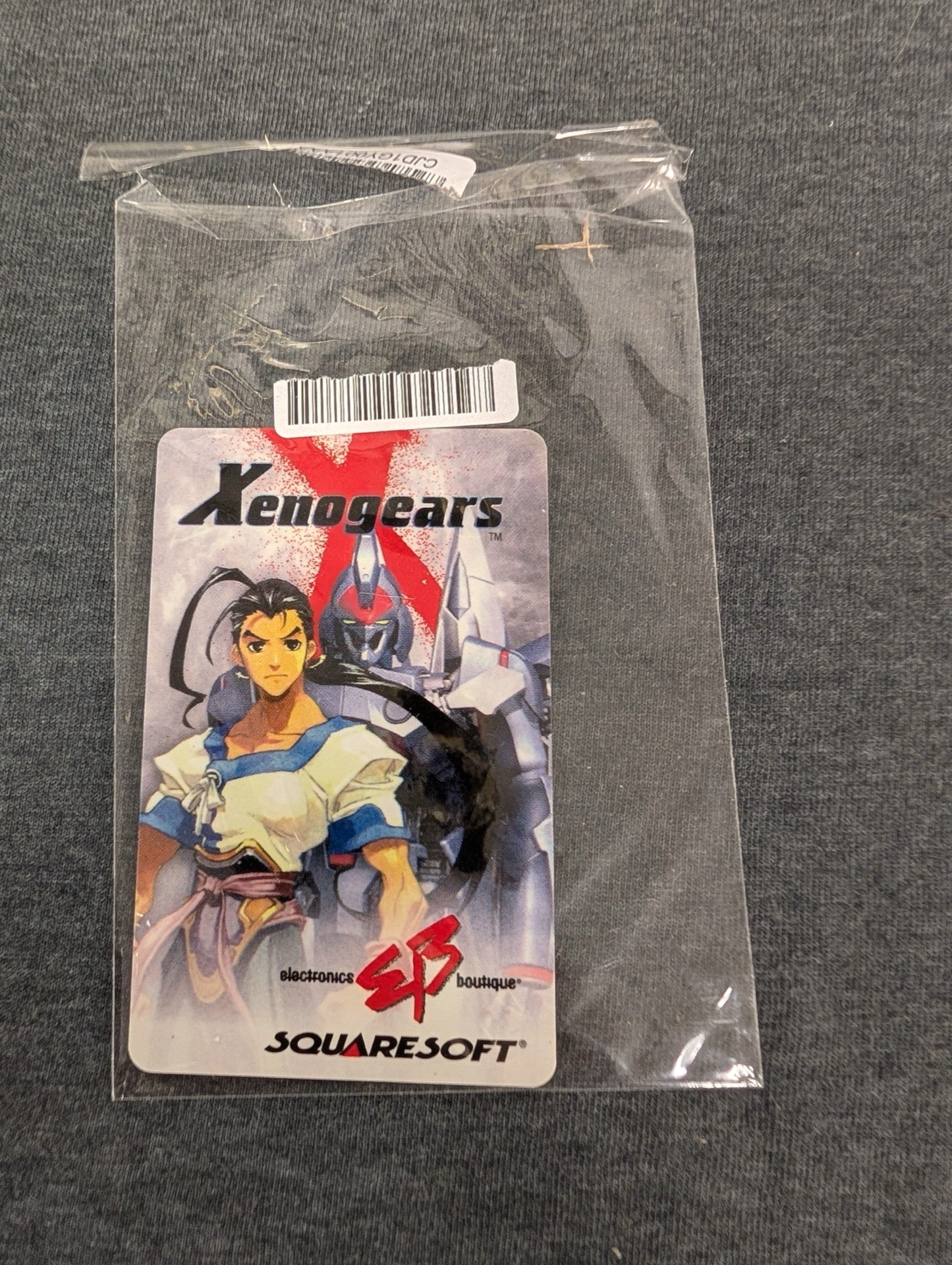 Xenogears Fei Fong Wong Phone Card Squaresoft Promo Sealed