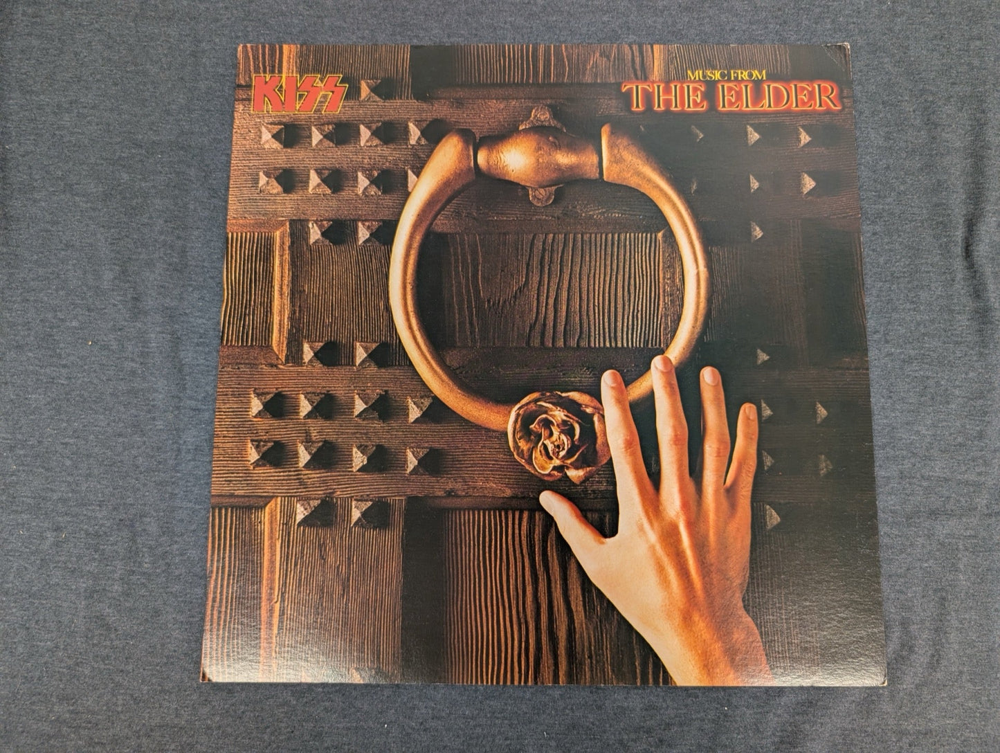 KISS Music From The Elder Vinyl LP 1981 Cult Classic Concept Album Insert