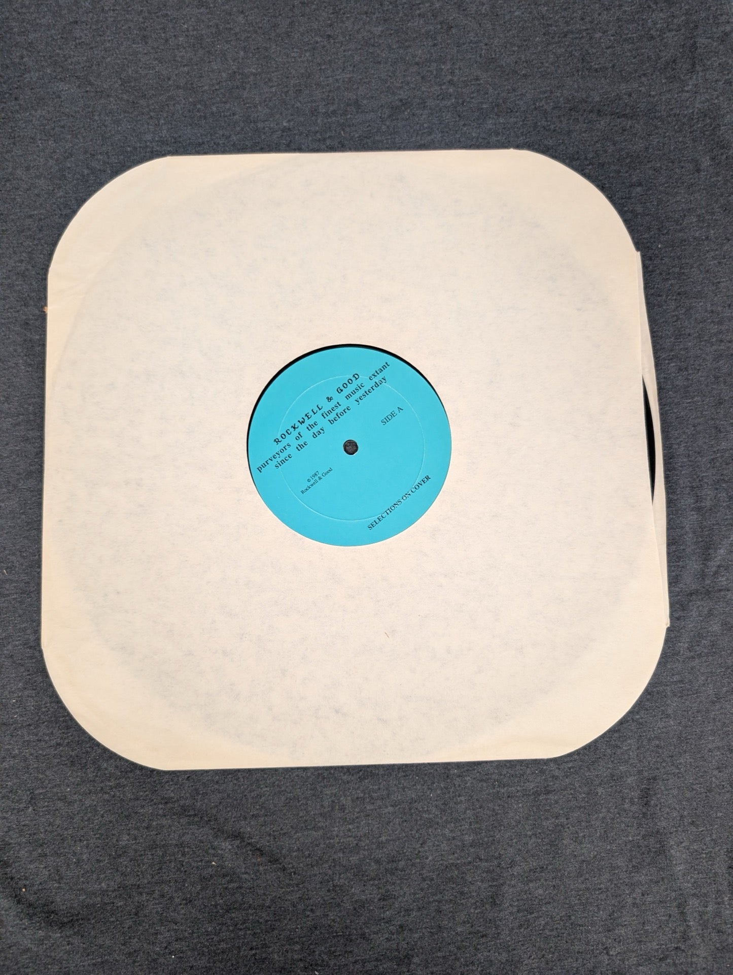 Rockwell & Good Rare Private Press Vinyl LP "Purveyors of Finest Music"
