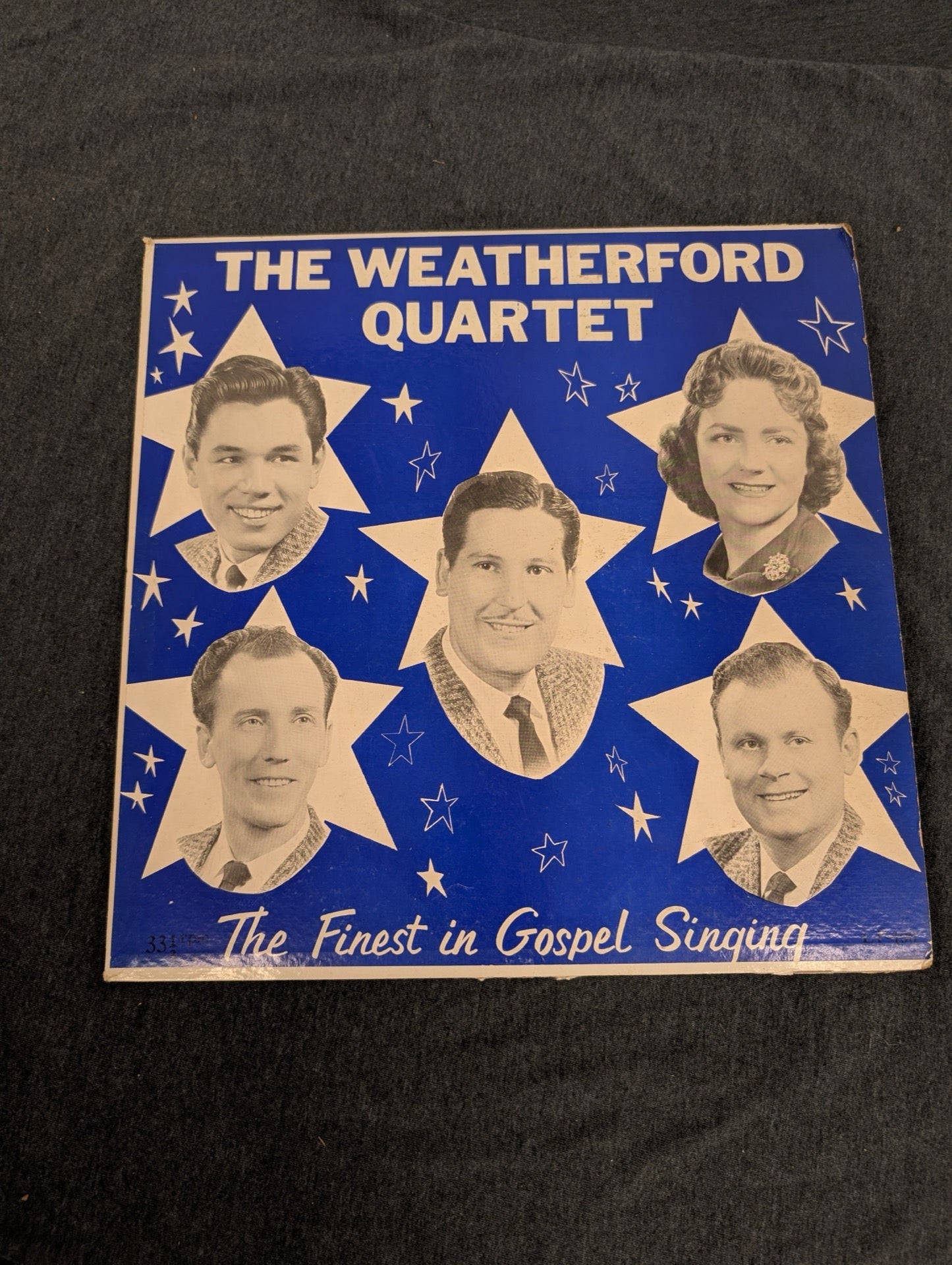 The Weatherford Quartet The Finest in Gospel Singing Vintage Vinyl LP