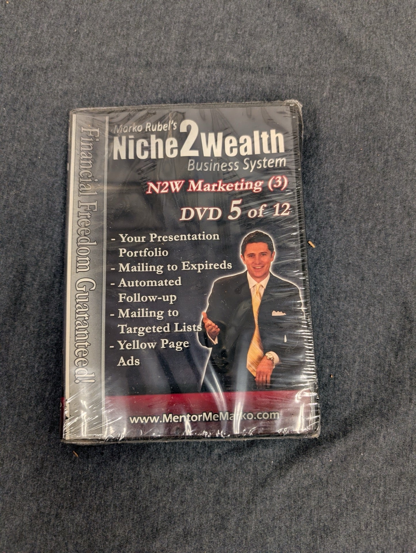 Marko Rubel Niche2Wealth DVD 5 of 12 N2W Marketing 3 Real Estate Sealed