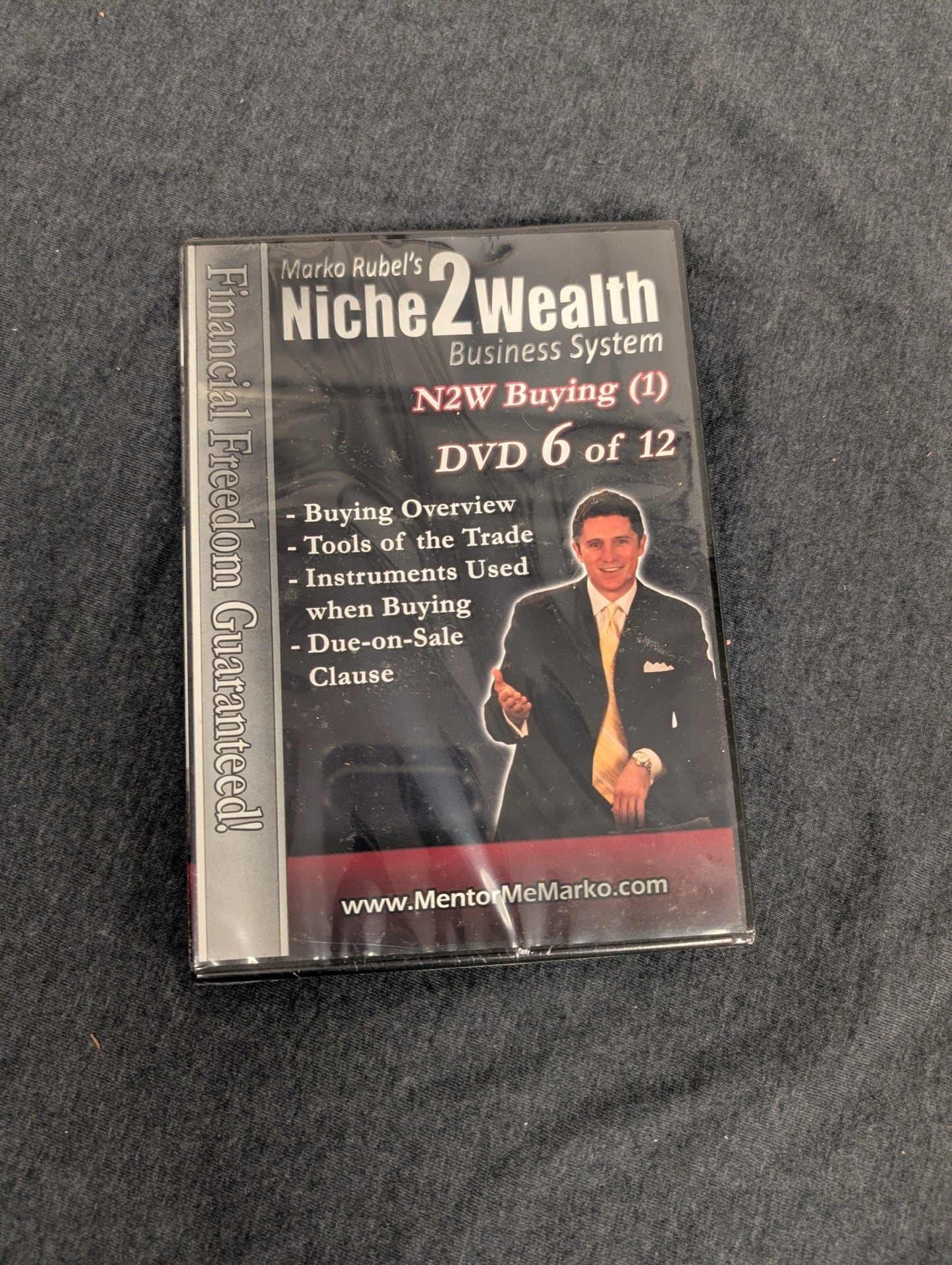 Marko Rubel Niche2Wealth DVD 6 of 12 N2W Buying 1 Real Estate Sealed