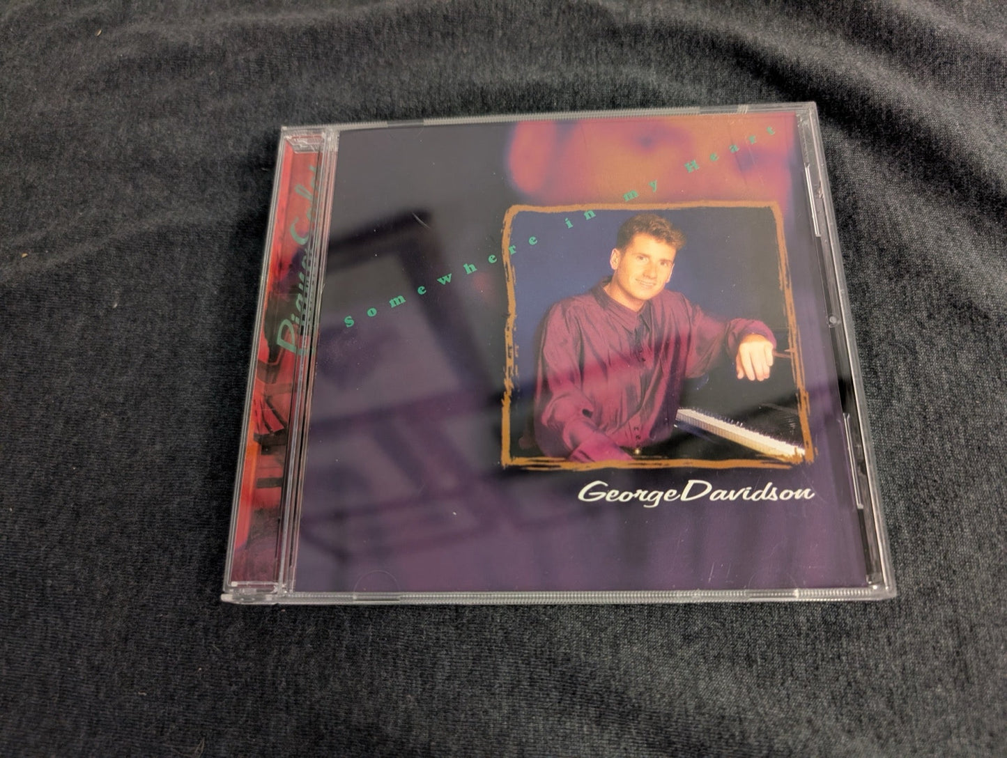 George Davidson Somewhere In My Heart CD Piano Instrumental Solo Relaxing
