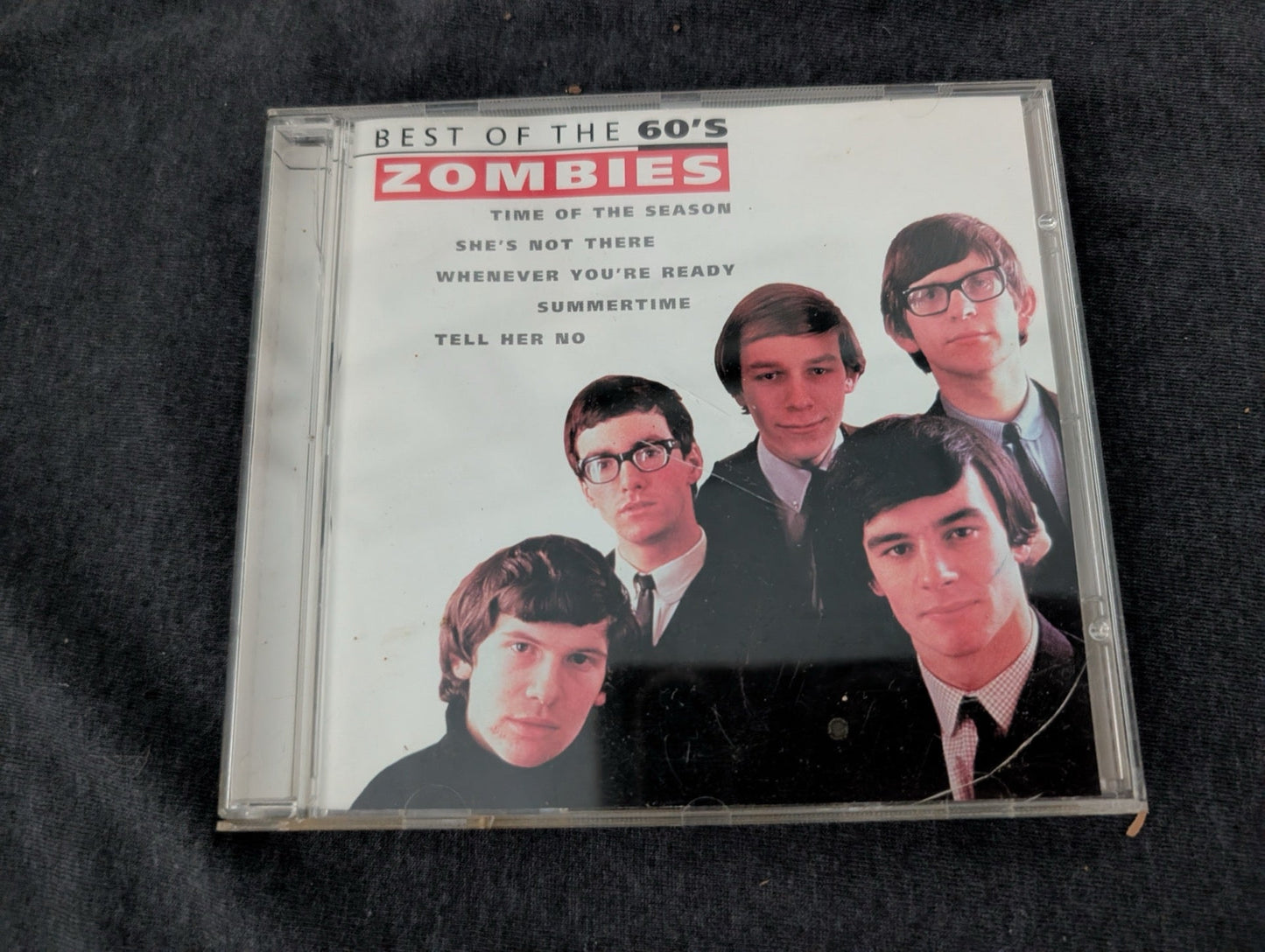 The Zombies Best of the 60s CD Time of the Season She's Not There Psychedelic