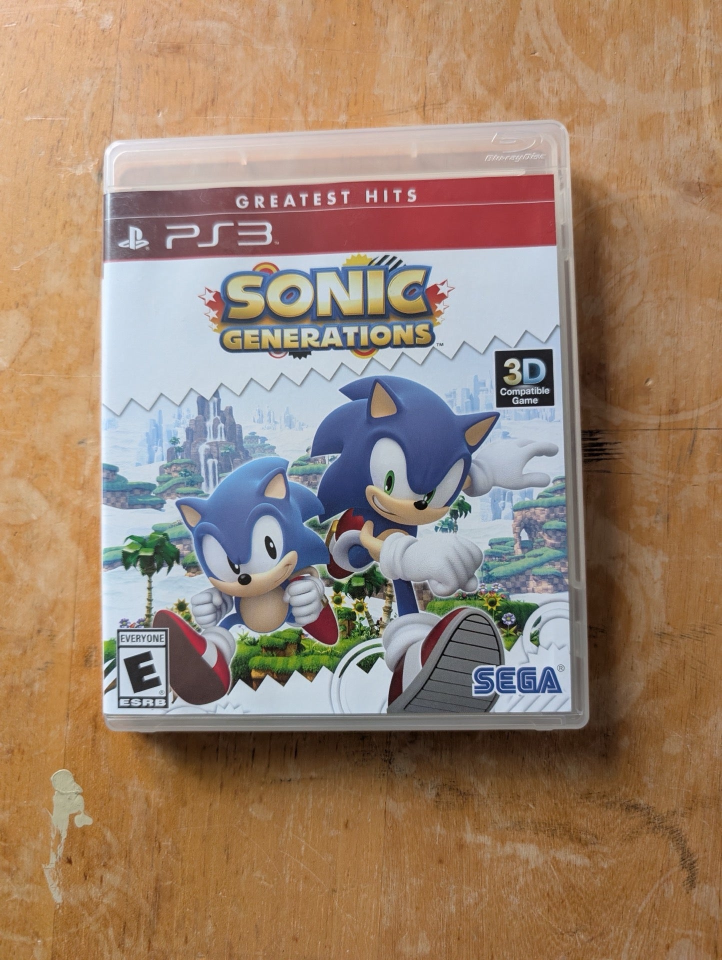 Sonic Generations (PS3) Greatest Hits 3D & 2D Platformer Anniversary