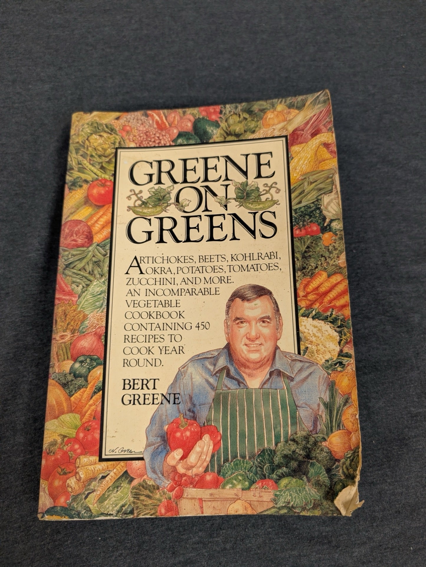 Greene on Greens by Bert Greene - Comprehensive Vegetable Cookbook