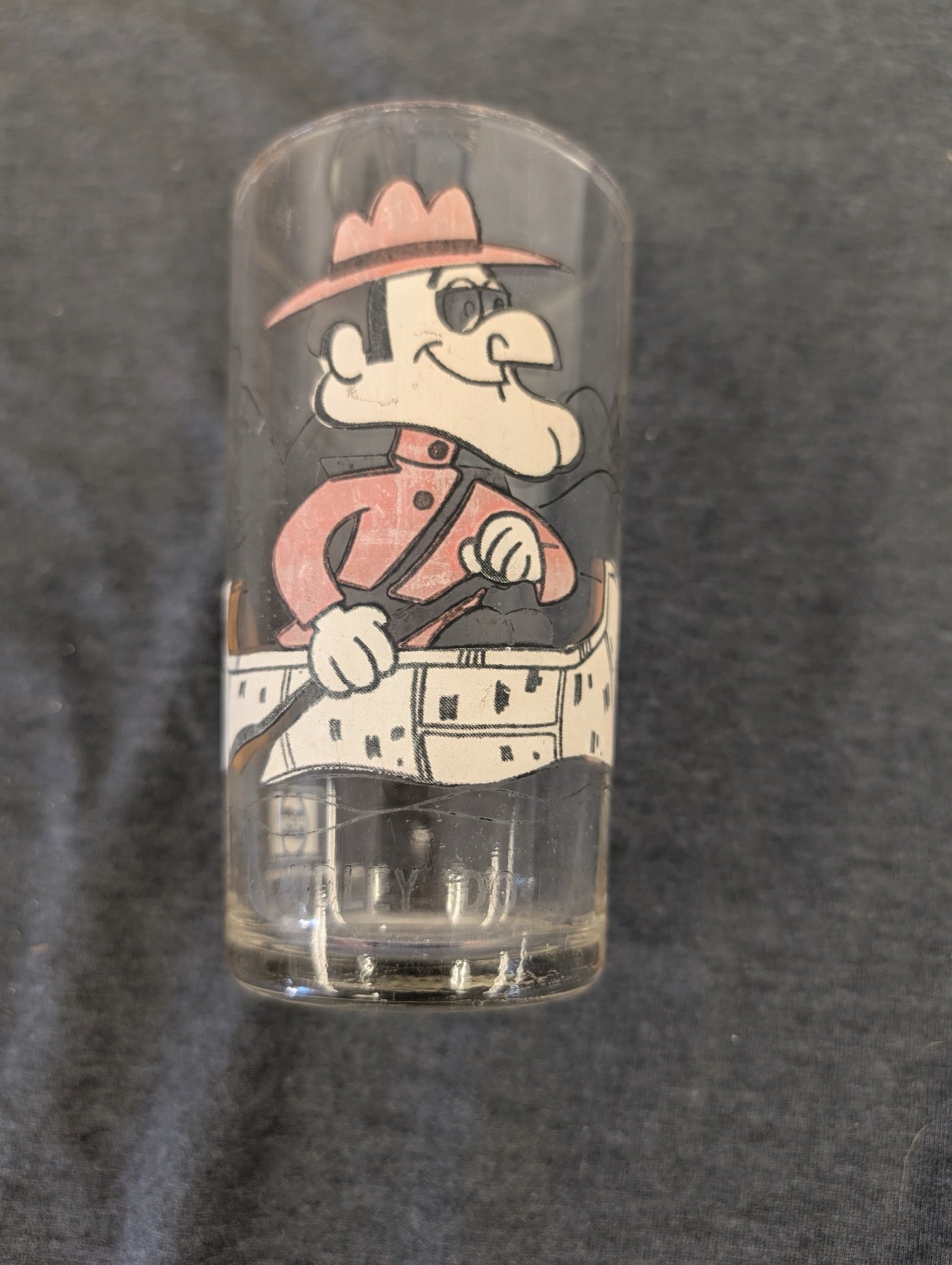 Vintage 1970s Pepsi Collector Series Dudley Do-Right Glass