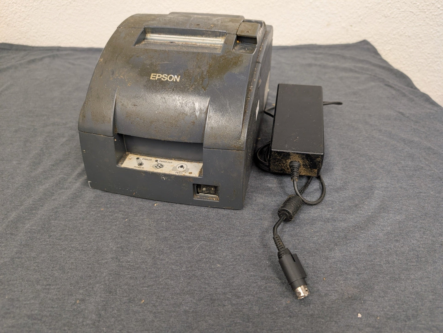 Epson TM-U220B M188B Dot Matrix Impact Receipt Printer Kitchen POS w/ PSU