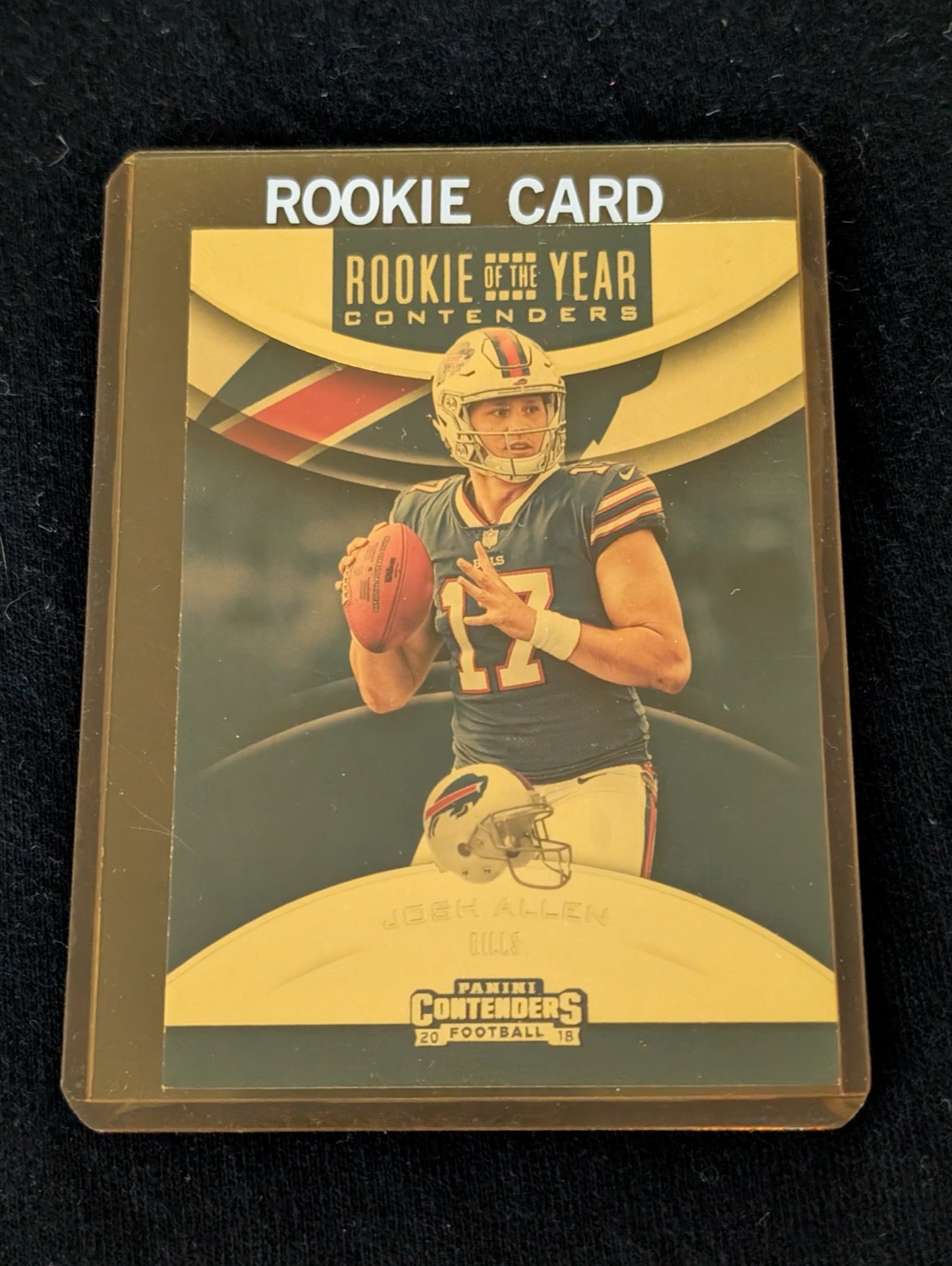 2018 Panini Contenders Josh Allen Buffalo Bills Rookie Card