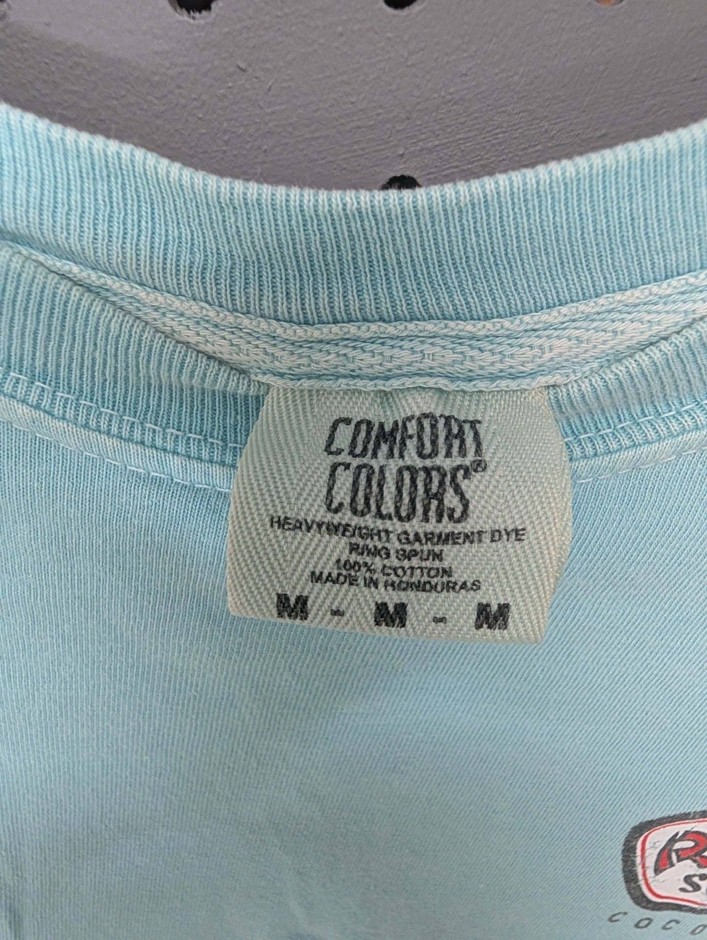 Comfort Colors tag size medium