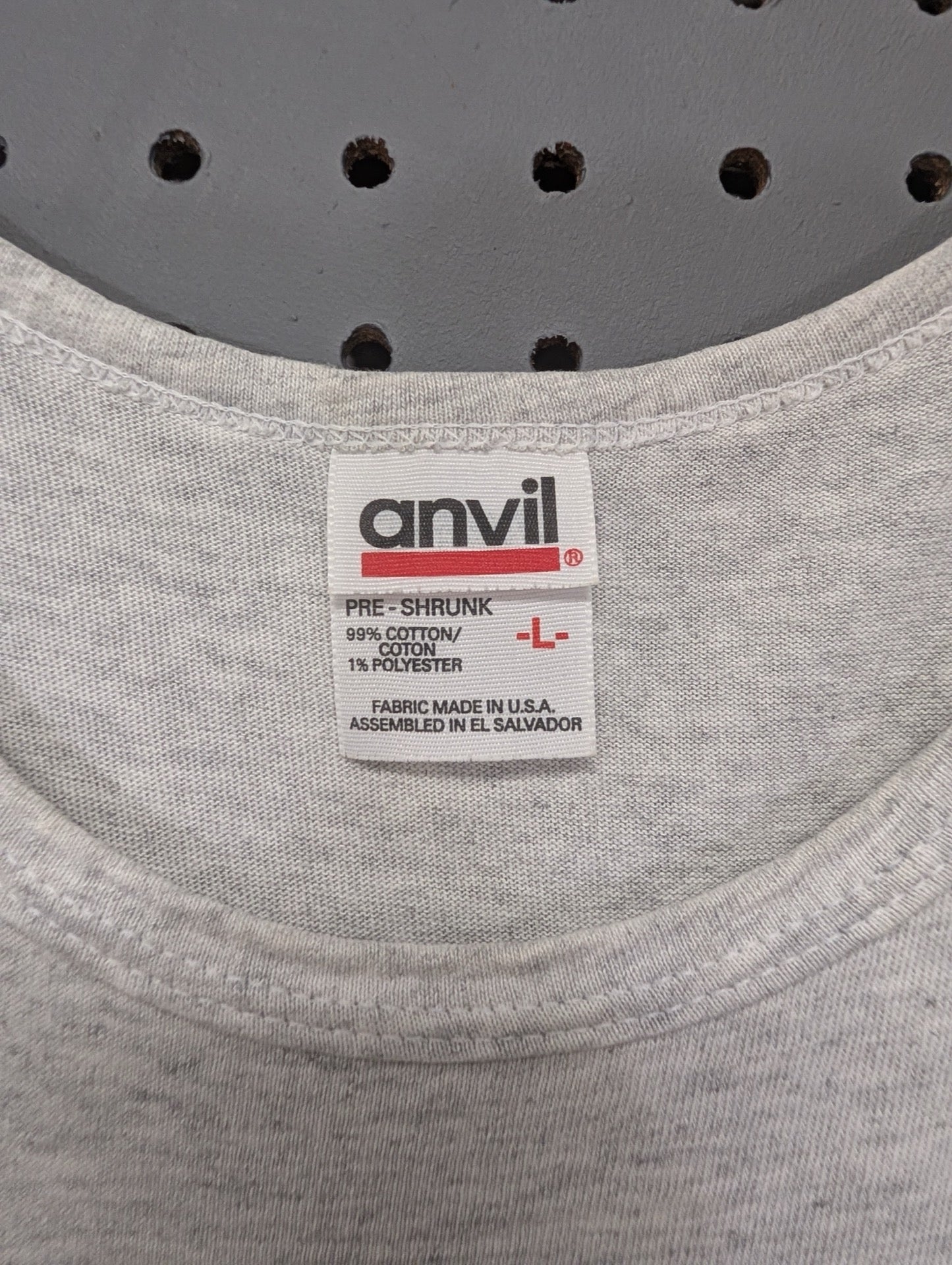 Vintage Anvil size large tag