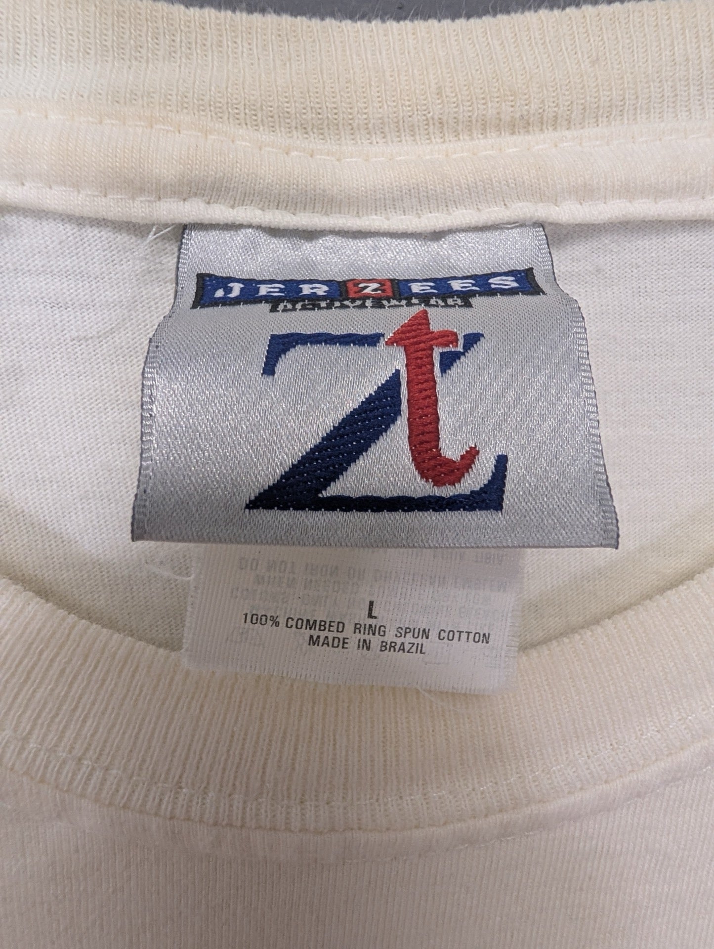 Jerzees Z Activewear size Large tag