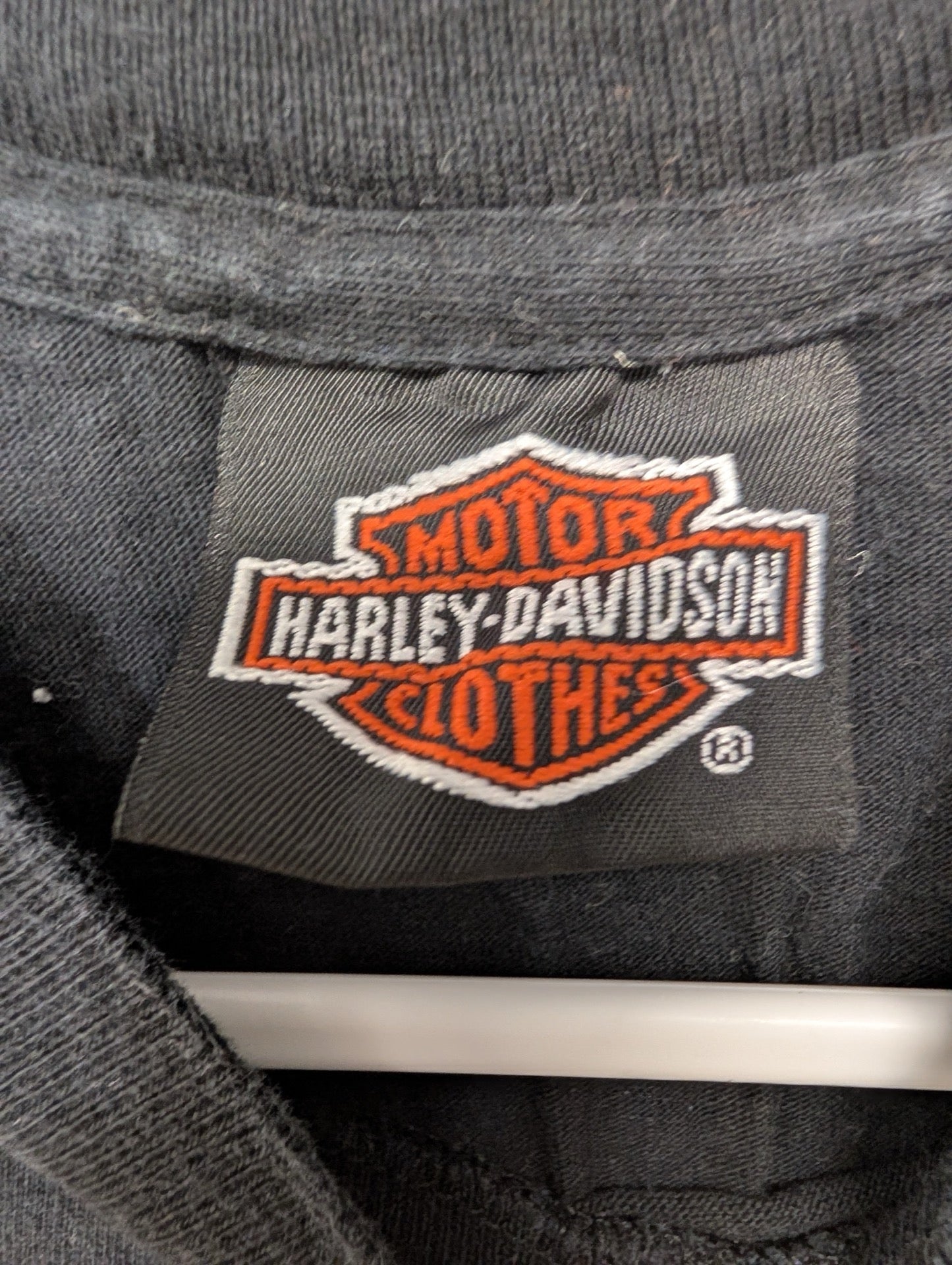 Vintage Motor Harley-Davidson Clothes shield tag