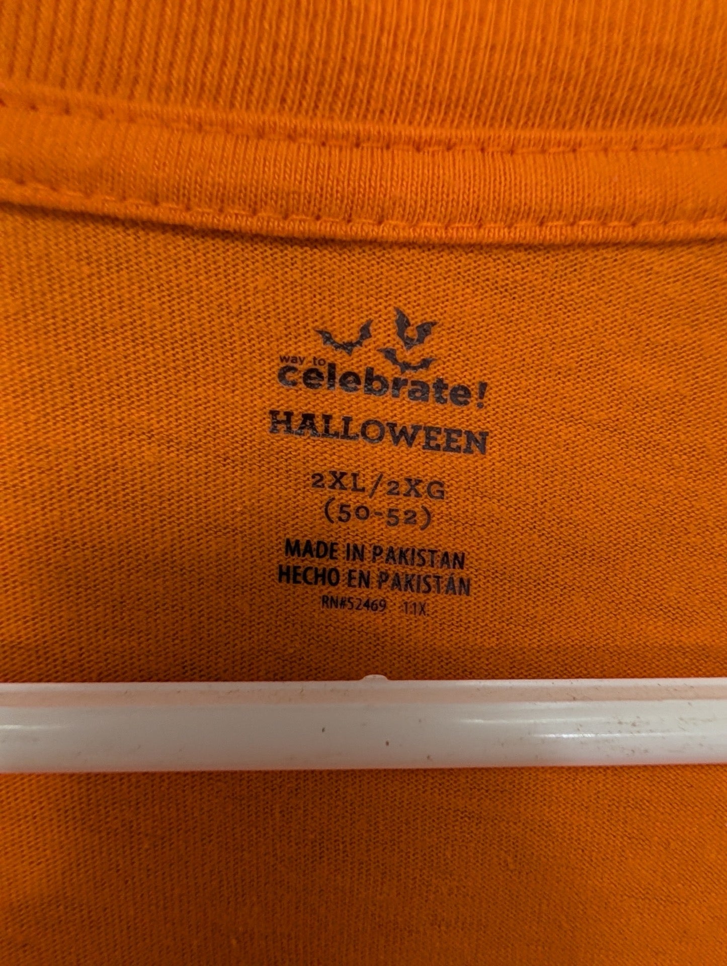 Way To Celebrate Halloween 2XL brand tag