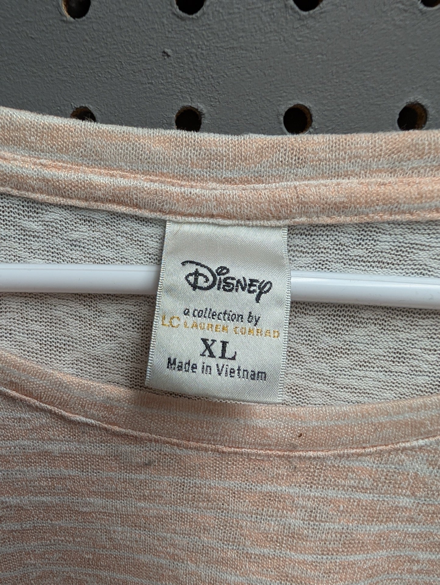 Close up of Disney LC Lauren Conrad tag size XL